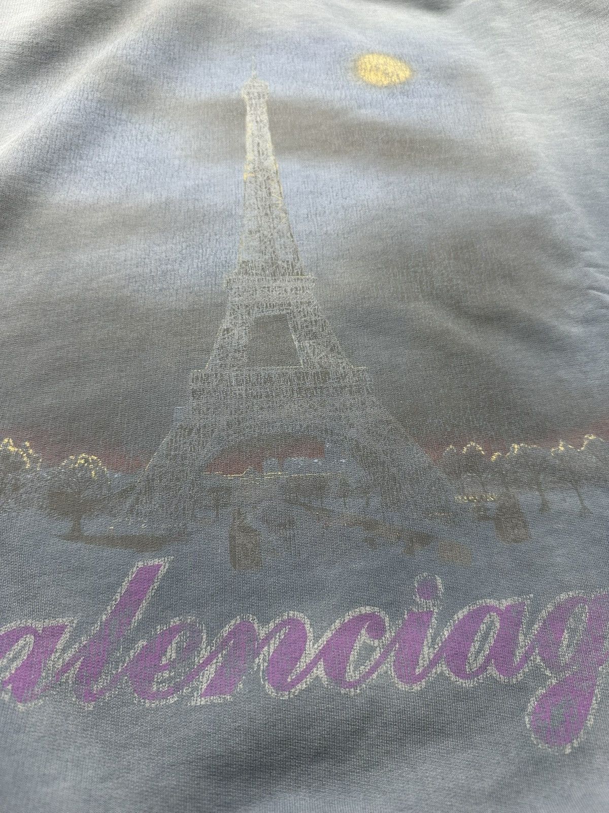 Balenciaga Balenciaga „Paris Moon“ faded blue Hoodie Sz1 NEW Size US S / EU 44-46 / 1 - 5 Thumbnail