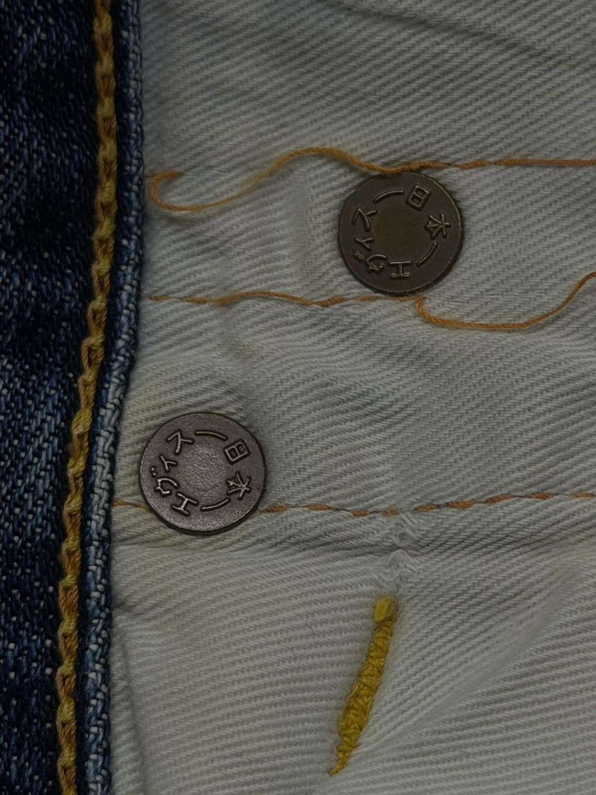 Evisu Vintage 00s Evisu No.2 Lot 2001 Selvedge Japan Denim Jeans Size US 32 / EU 48 - 13 Thumbnail