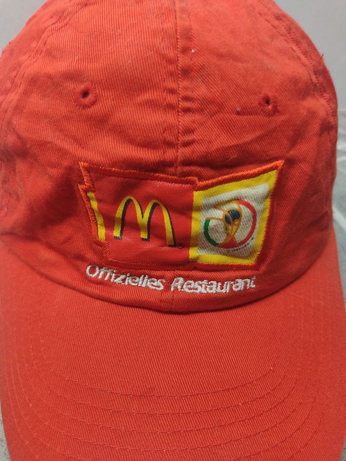 Vintage McDonald's x FIFA Cap Hat Size ONE SIZE - 3 Thumbnail