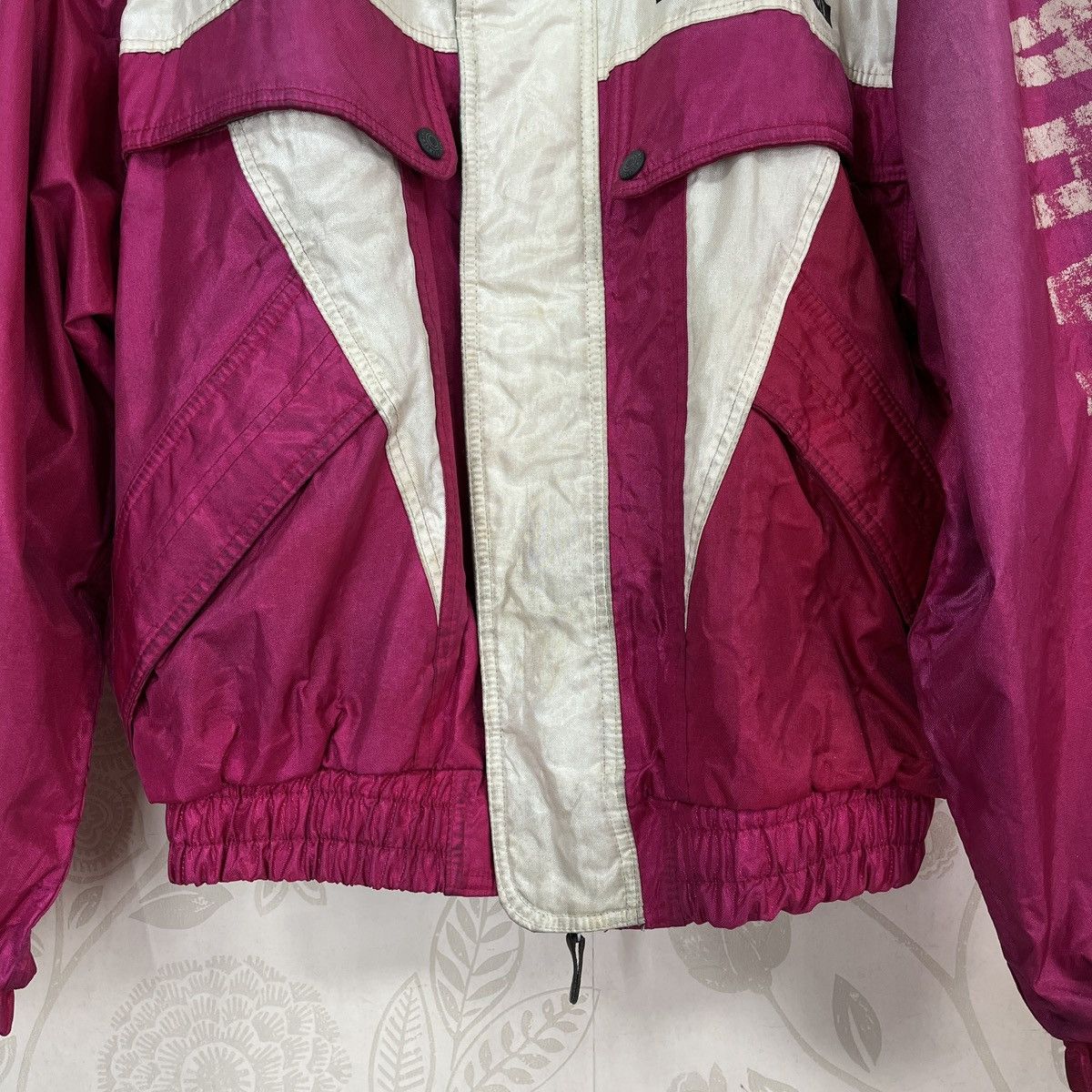 Other Vtg Yamaha Team Racing Sports Light Bomber Jacket Size US L / EU 52-54 / 3 - 9 Thumbnail