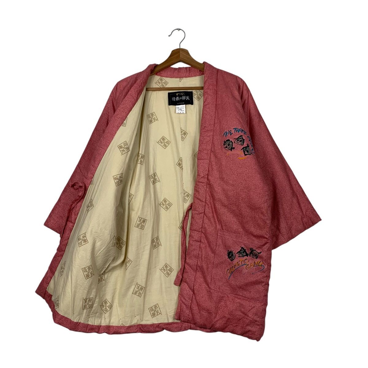 Handmade GEOMETRIC GANG The Three Amigo Big Logo Kimono #2069-C90 Size US M / EU 48-50 / 2 - 11 Thumbnail
