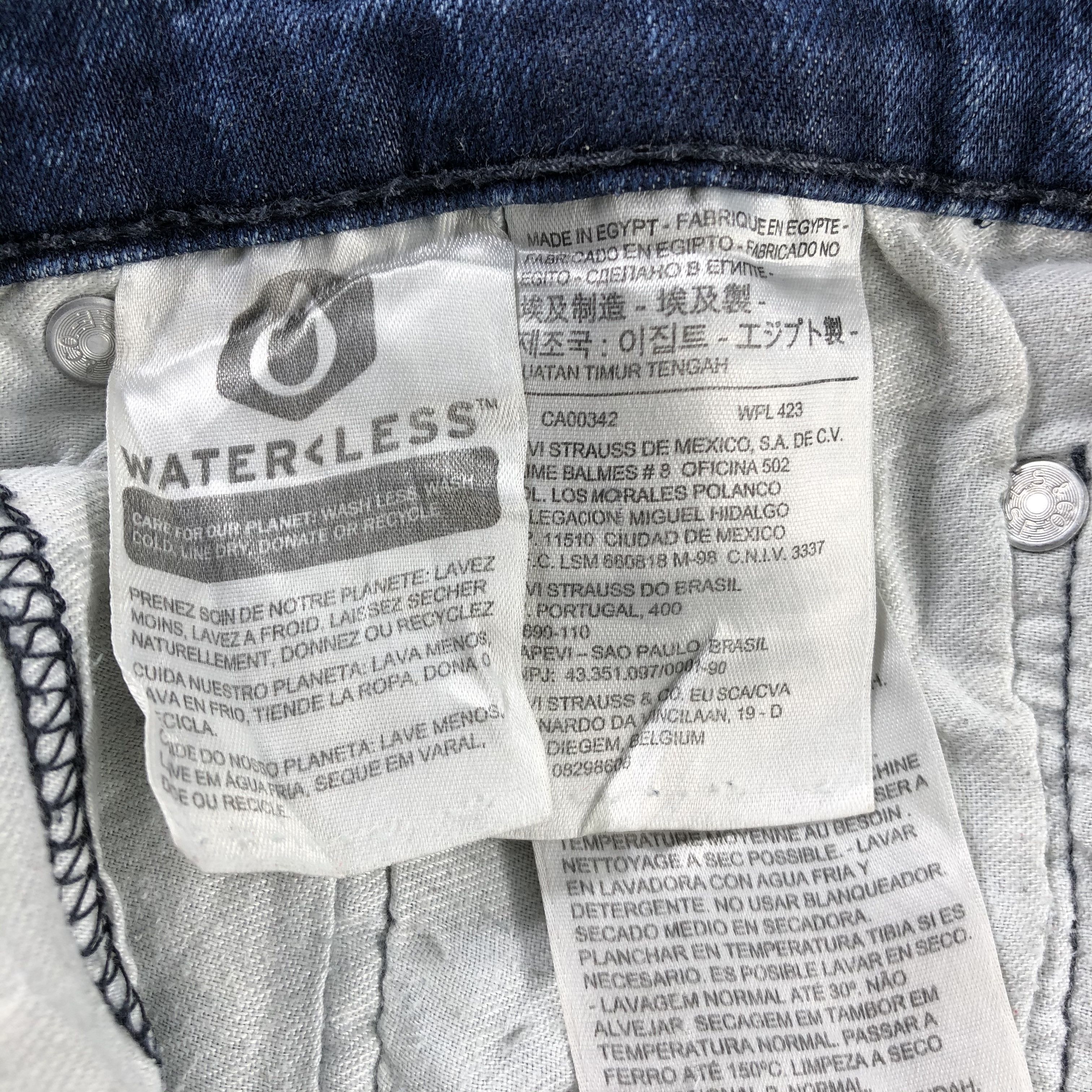 Levi's Vintage Blue Wash Levis 513 Jeans-J2631 Size US 36 / EU 52 - 13 Thumbnail