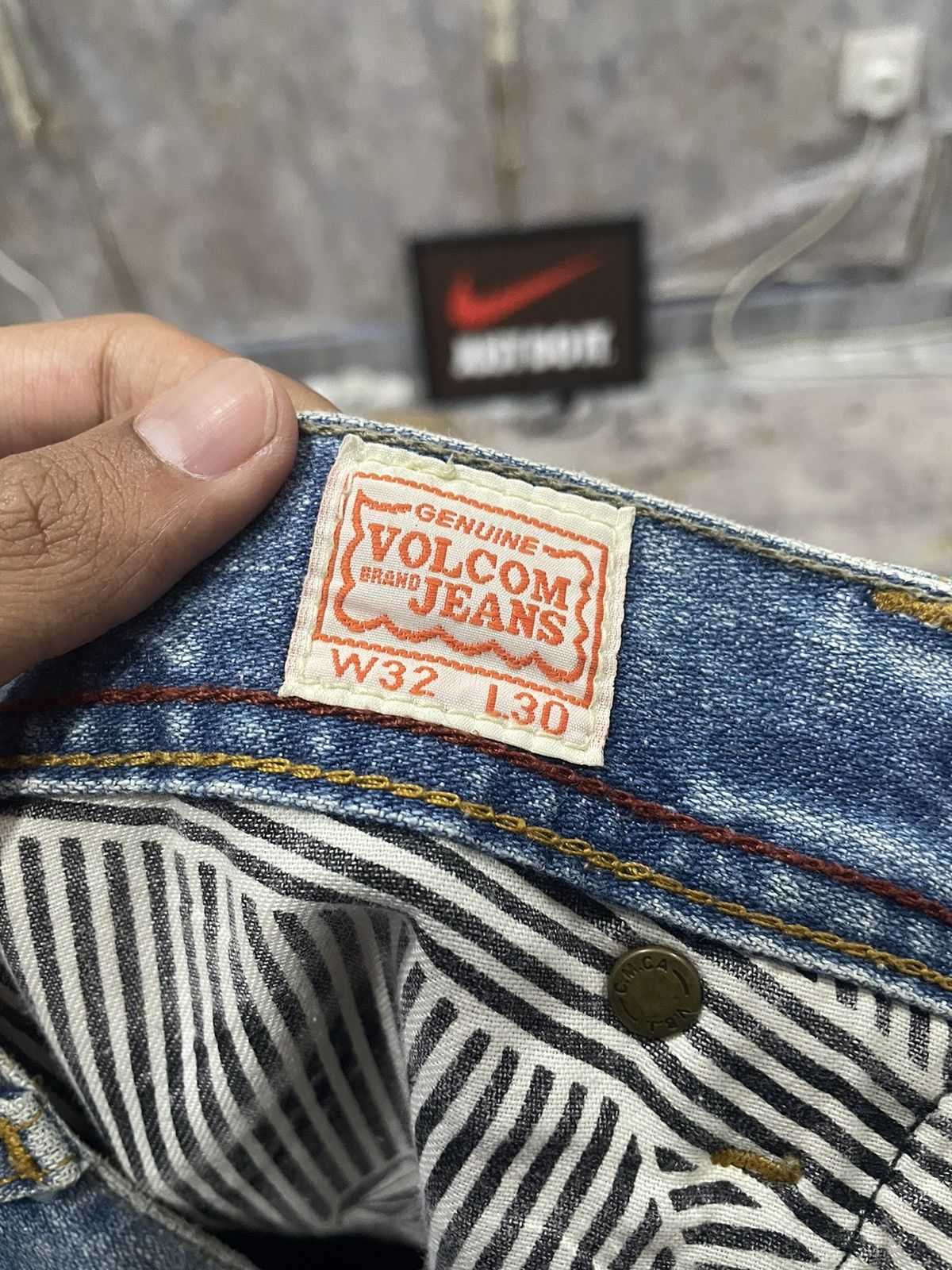 Vintage × Volcom 🔥🔥VINTAGE ERGO JEANS🔥🔥 Size US 32 / EU 48 - 8 Thumbnail