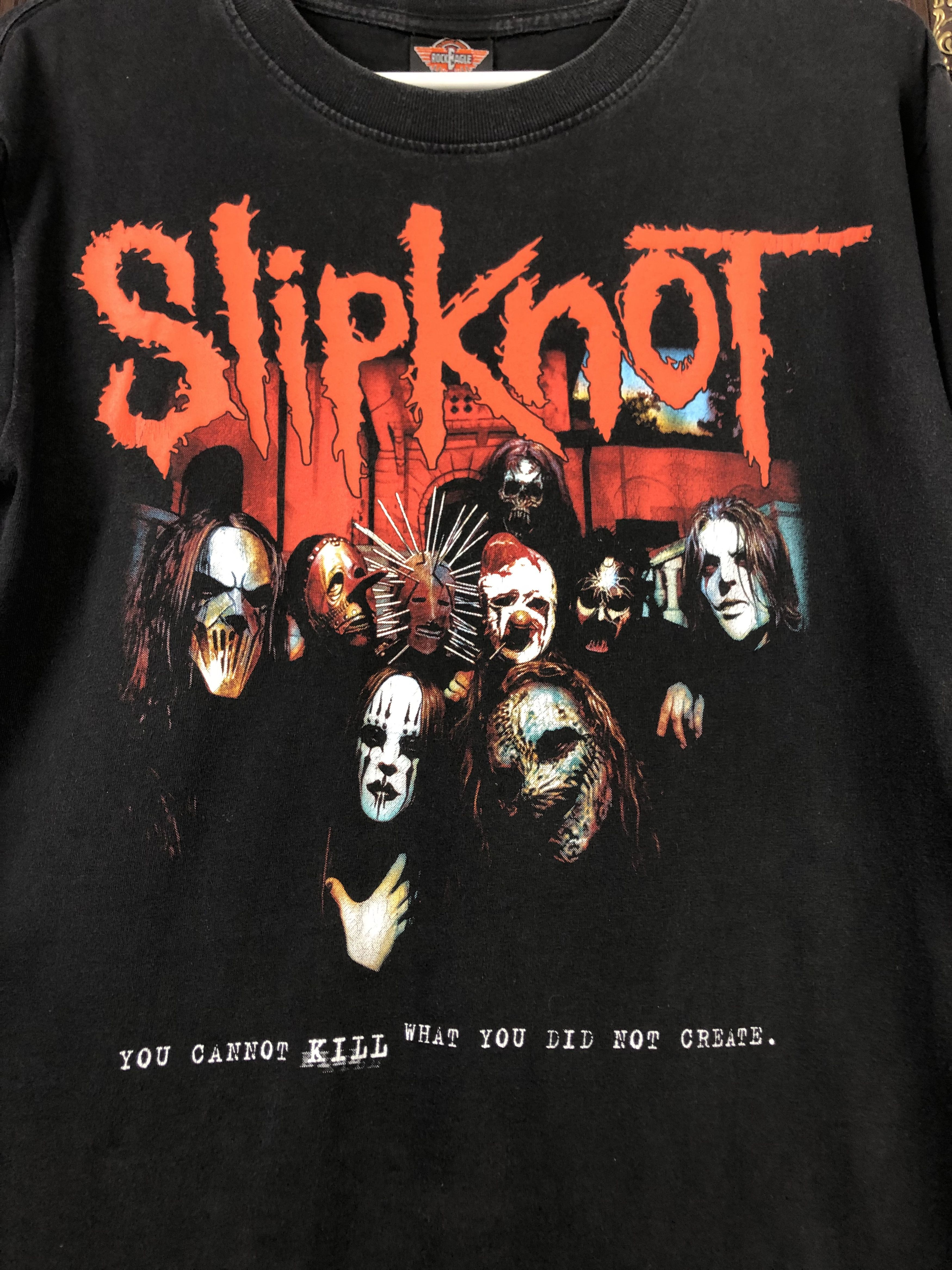 Band Tees Vintage Slipknot Over Print Band Shirt Long Sleeve Tee Iowa Size US S / EU 44-46 / 1 - 5 Thumbnail