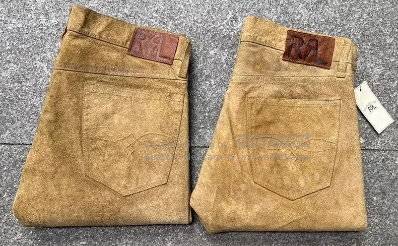 RRL Ralph Lauren RRL Ralph Lauren leather pants Size US 36 / EU 52 - 2 Thumbnail
