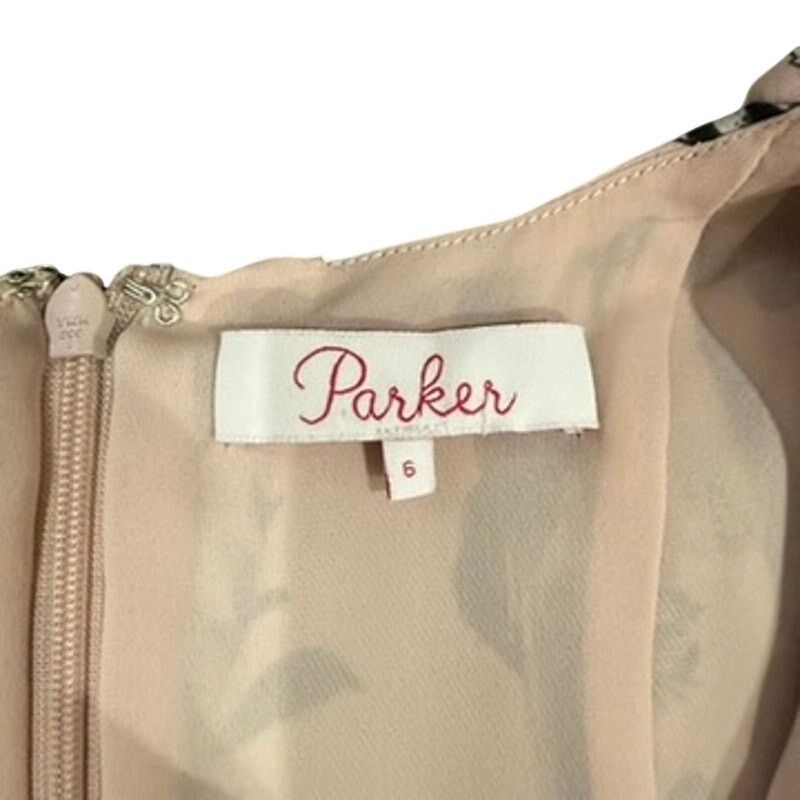Parker Parker Dorothy Pearl Paradise Mini Dress in Pink, Size US 6 Size M / US 6-8 / IT 42-44 - 6 Thumbnail