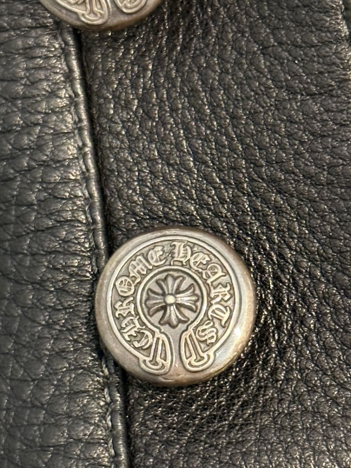 Chrome Hearts Chrome Hearts Leather Pants with cross patches Size US 32 / EU 48 - 15 Thumbnail