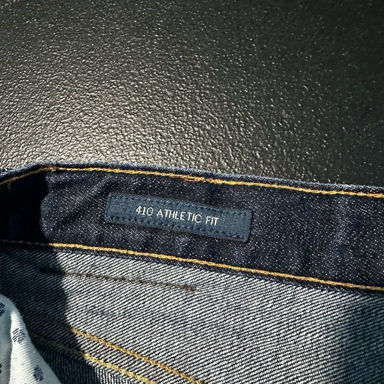 Lucky Brand Lucky Brand Men's Deep Indigo 410 Athletic Fit Jeans 32X32 Size US 32 / EU 48 - 5 Thumbnail