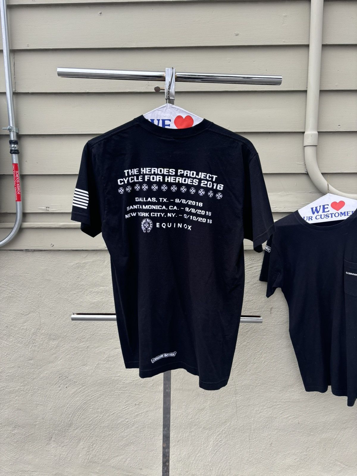 Chrome Hearts Chrome Hearts Hero’s Project tee Size US L / EU 52-54 / 3 - 1 Thumbnail