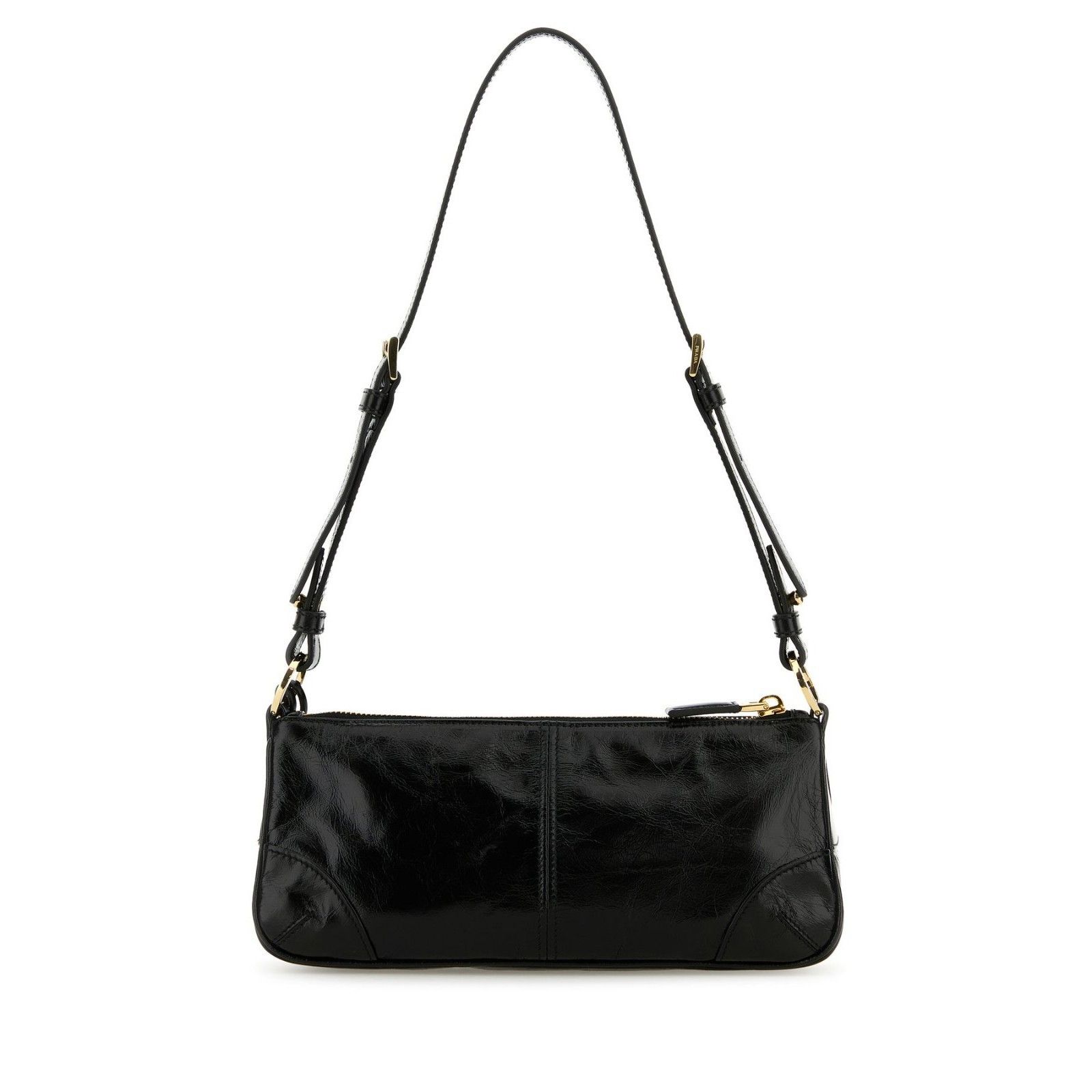 Prada PRADA Re-Edition 2002 Black Re-Nylon/Leather Shoulder Bag Ne Size ONE SIZE - 4 Thumbnail