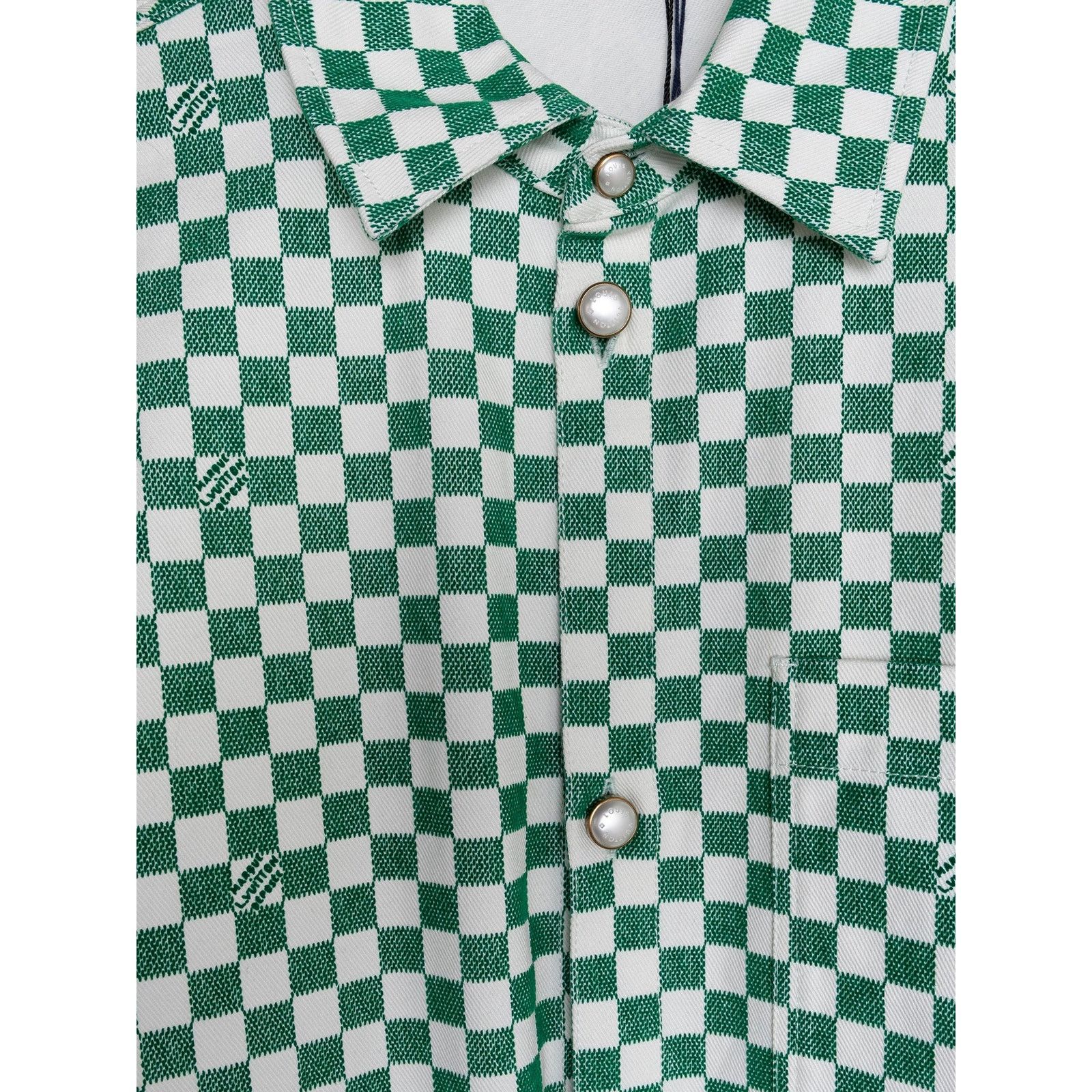 Louis Vuitton Fuzzy Damier Print Jacket Size US M / EU 48-50 / 2 - 3 Thumbnail
