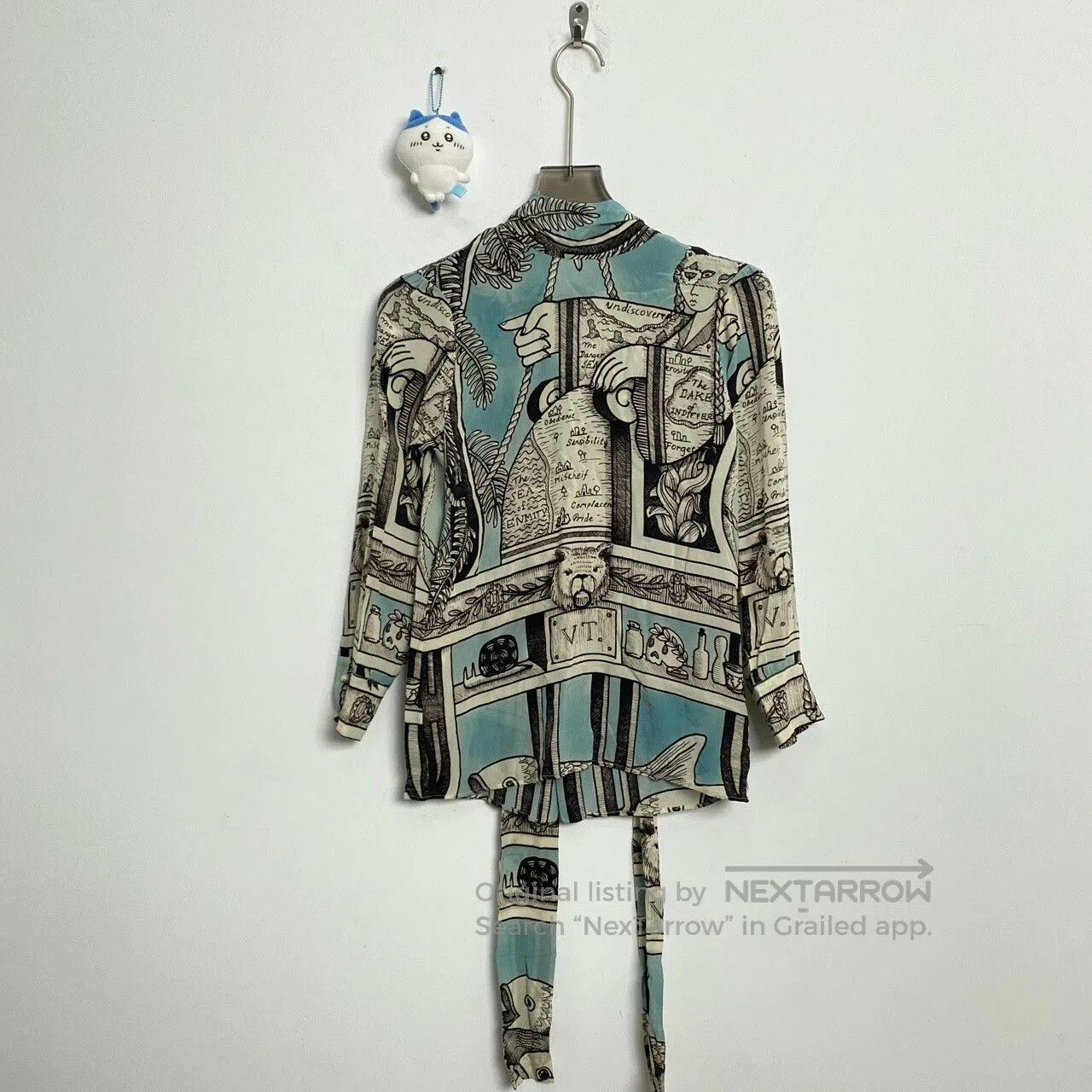 Gucci Gucci Silk Comic Shirt Size 36. Size XS / US 0-2 / IT 36-38 - 2 Thumbnail