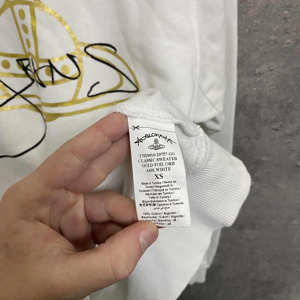 Vivienne Westwood Vintage Vivienne Westwood Sweatshirt Big Orb Size US XS / EU 42 / 0 - 7 Thumbnail
