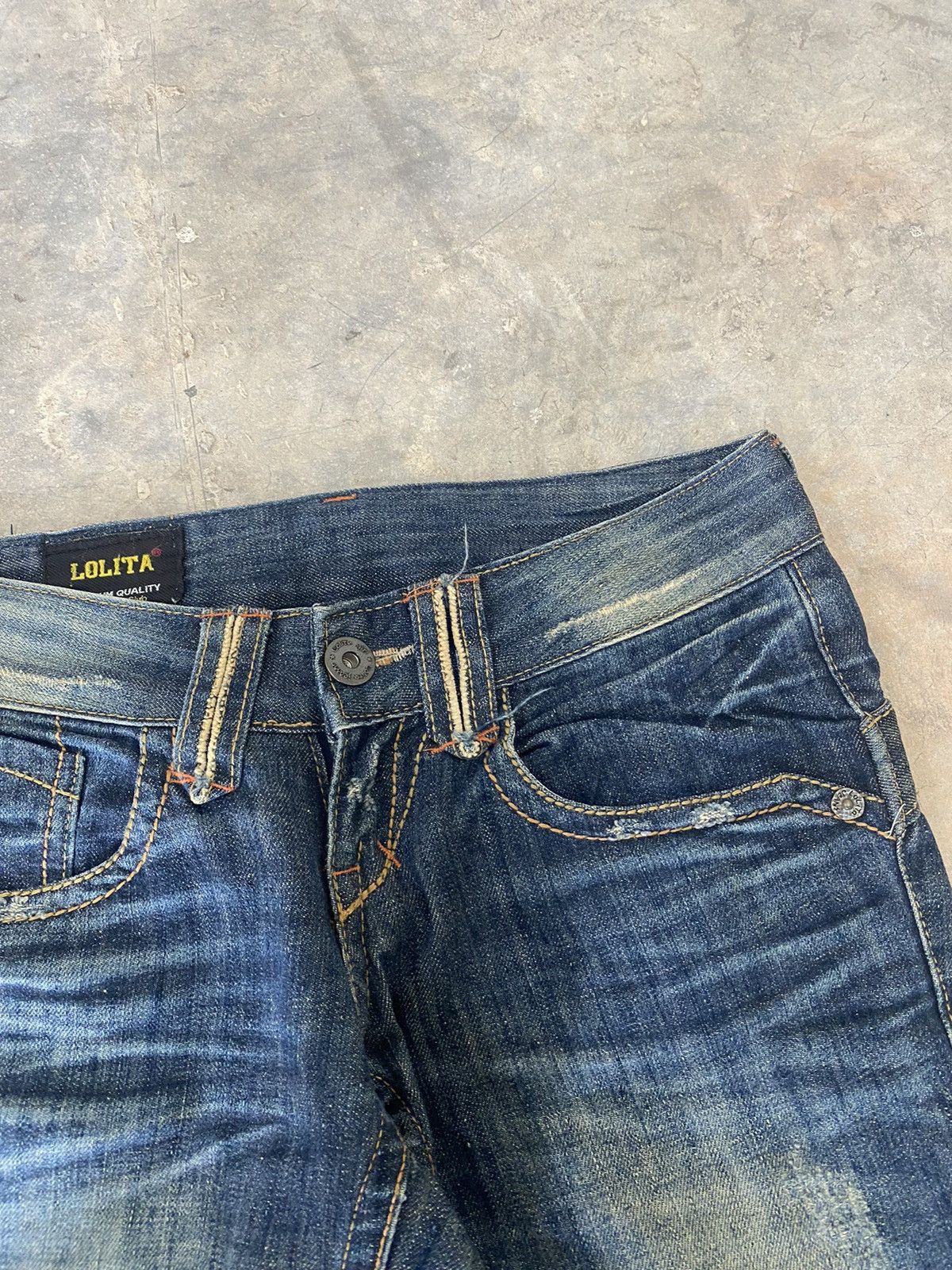 Hysteric Glamour ‼️FINAL DROP‼️ Lolita Mudwash Jeans Punk Grunge Lgb Size 29" - 6 Thumbnail