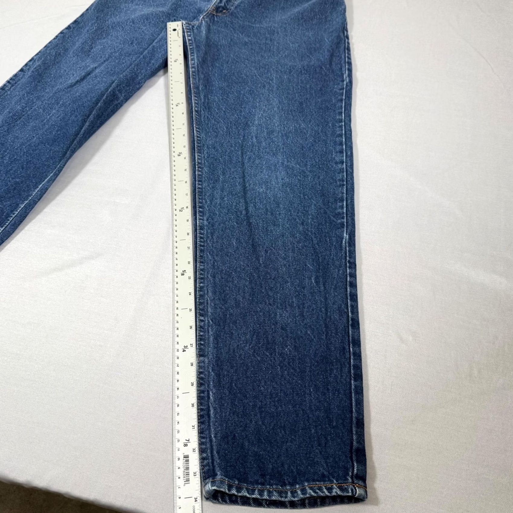 Levi's VINTAGE Levi's Jeans Mens 36x34 Blue 550 Relaxed Tapered Den﻿im Pants Shirt? Size US 36 / EU 52 - 3 Thumbnail
