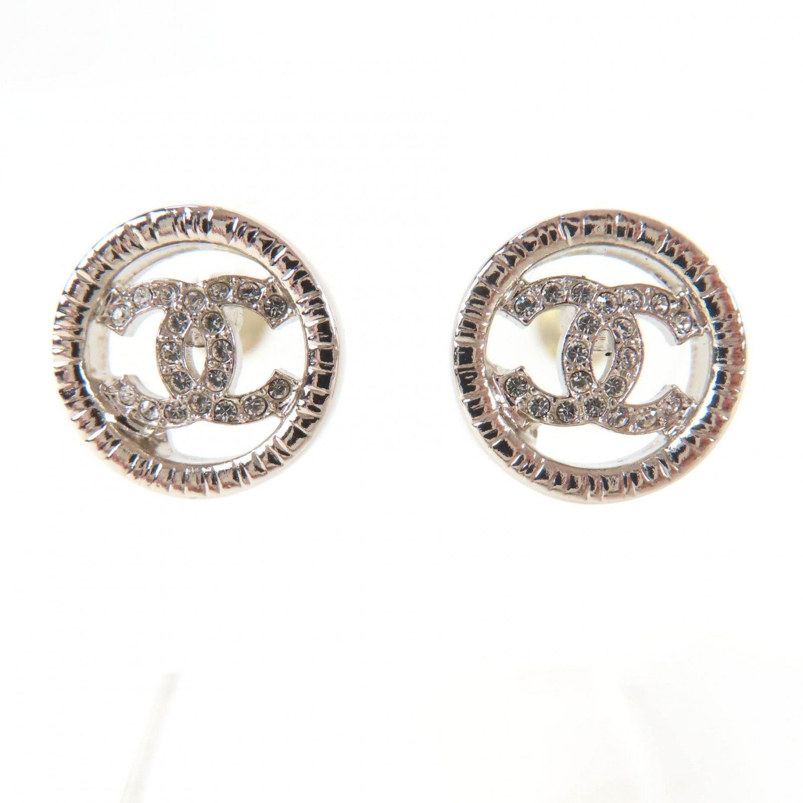 Chanel Chanel Chanel COCO Mark Earrings Metal Earrings AB9068 A22A DUTY FREE for USA Size ONE SIZE - 1 Thumbnail