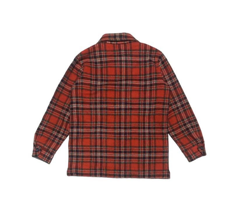 Japanese Brand Vintage Japanese Yukiya Plaid Wool Flannel Shirt Jacket Size US M / EU 48-50 / 2 - 2 Thumbnail