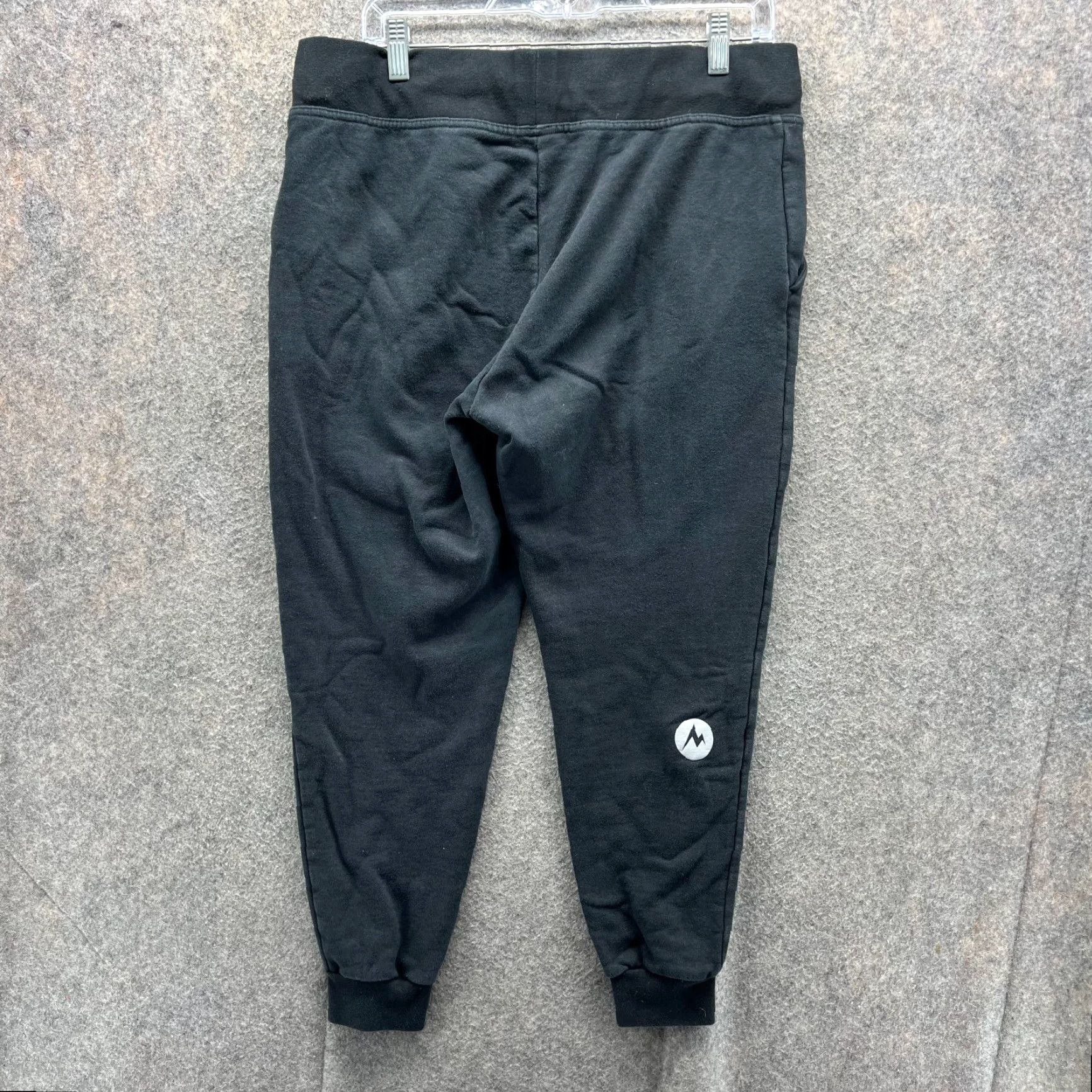 Marmot VINTAGE? Marmot Jogger Womens Large Adult Black Athletic Sweatpants Fleece Tapered Size 36" / US 14 / IT 50 - 4 Thumbnail