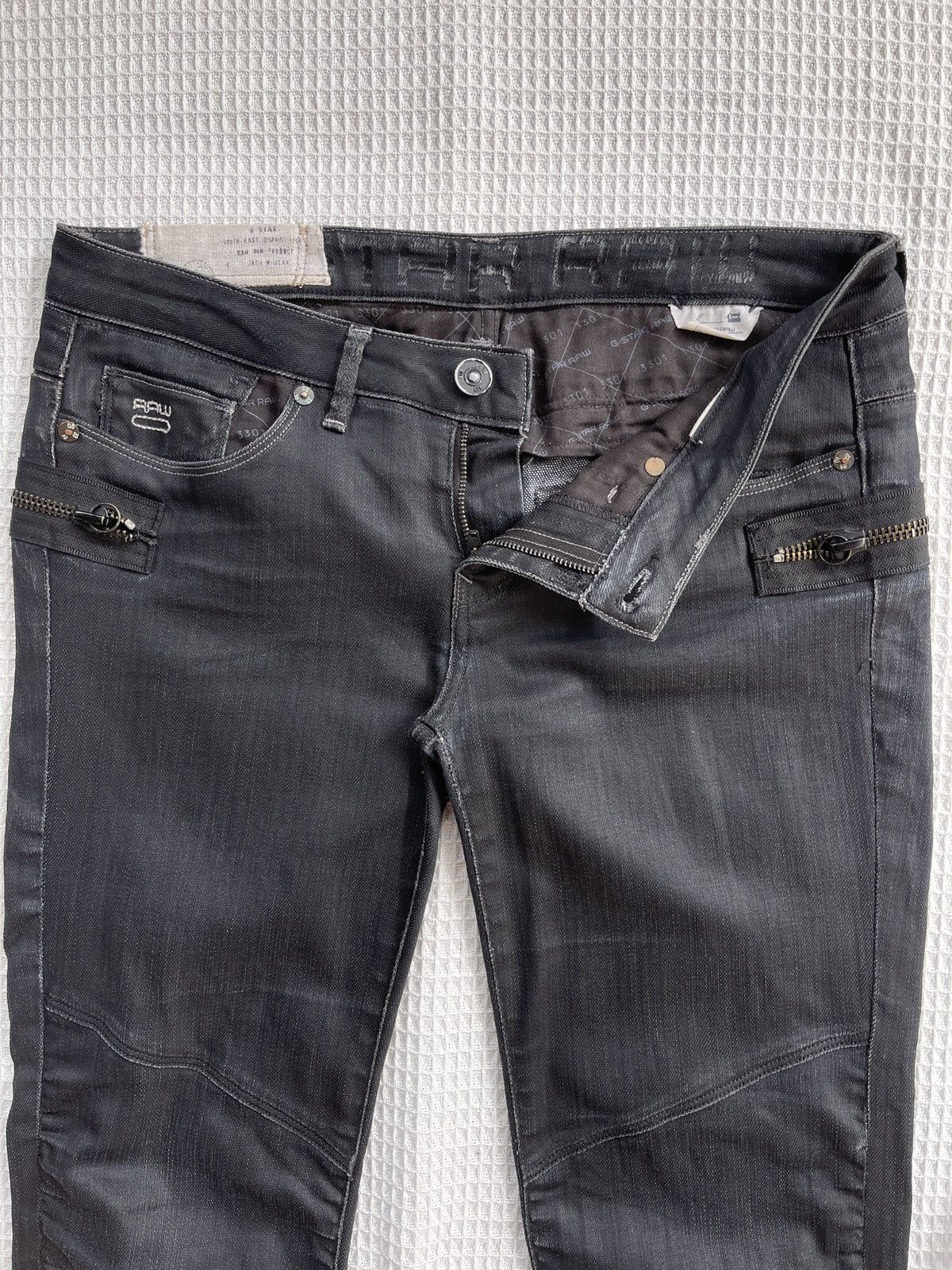 G-Star Last Drop🔥Rare🔥G STAR RAW Jogger Denim Jeans Size 32" / US 10 / IT 46 - 4 Thumbnail