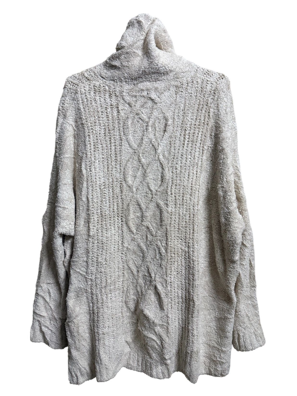 DKNY DKNY Cable Knit Sweater Size M / US 6-8 / IT 42-44 - 4 Thumbnail
