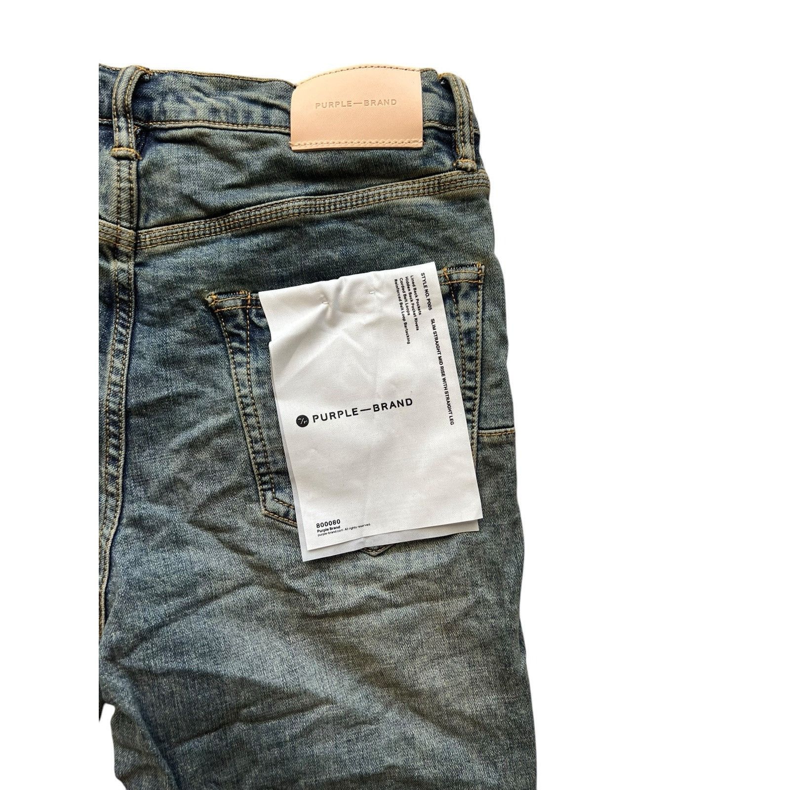 Purple × Purple Brand Purple Brand Jeans Men Slim Straight Blue P005 Size 30/32 Size US 30 / EU 46 - 7 Thumbnail