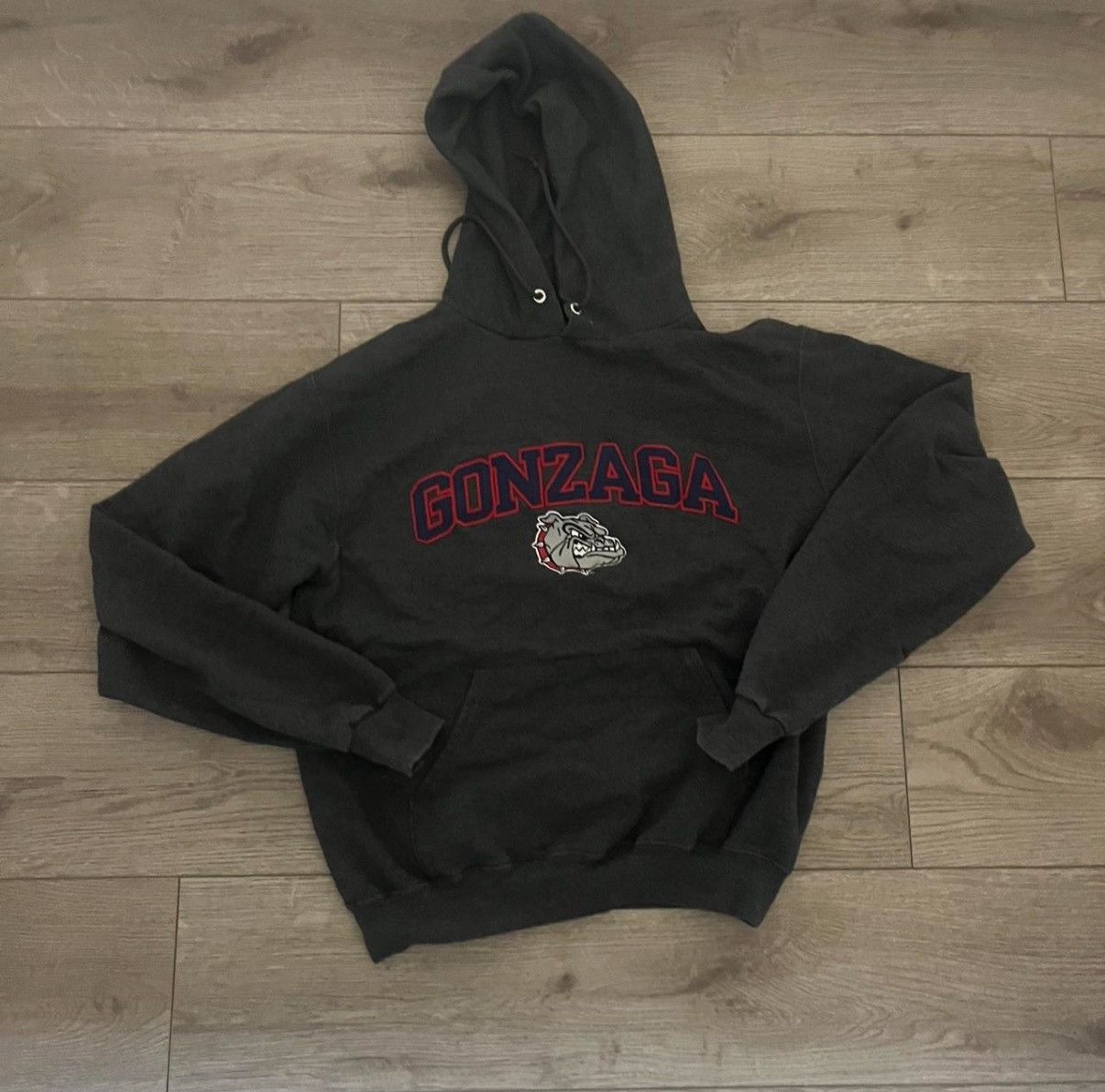 Vintage 90s Gonzaga Hoodie Size US S / EU 44-46 / 1 - 1 Thumbnail