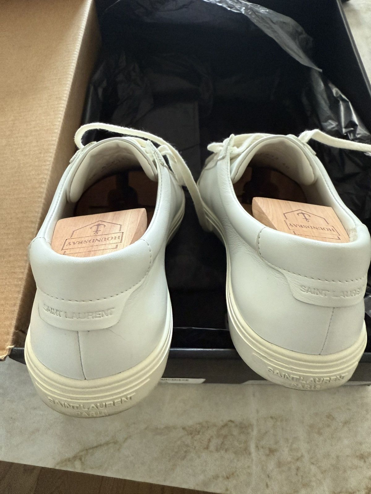 Saint Laurent Paris Saint Laurent Andy Sneakers (Low Top Sneakers) Size US 7.5 / EU 40-41 - 4 Thumbnail