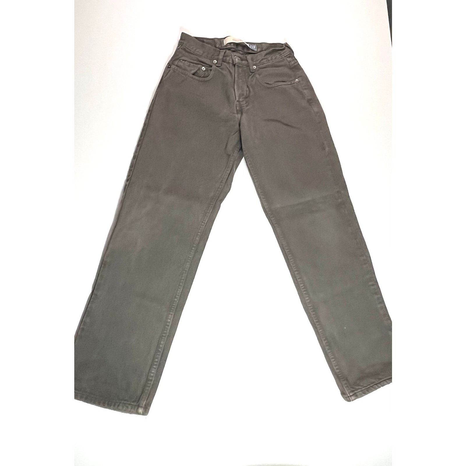 Gap × Vintage Vintage 1990’s Gap Blue Jeans Straight Leg Grey 26x29 Size 26" / US 2 / IT 38 - 1 Thumbnail