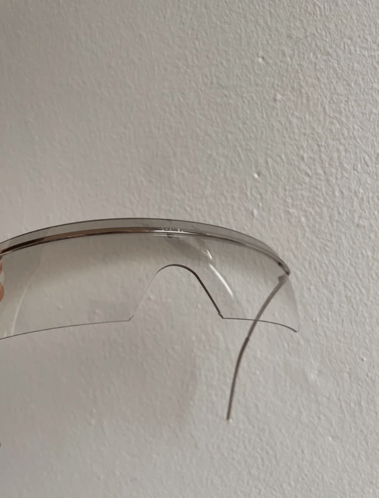 Chanel CHANEL Sunglasses 4045 Mask Rimless Rhinestone 4017 Vintage Size ONE SIZE - 3 Thumbnail