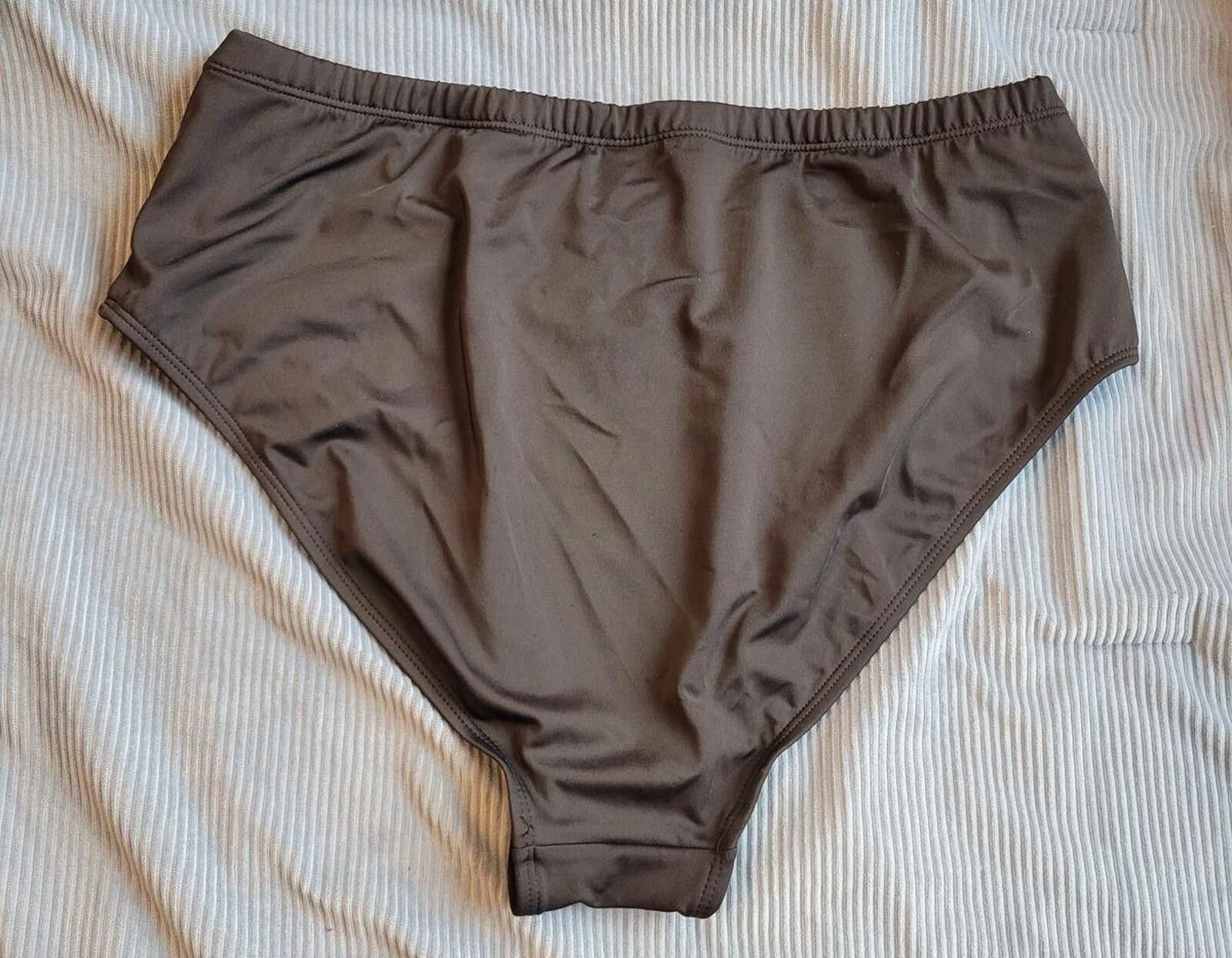 Other Black Nylon Spandex High Waist Bikini Bottoms Size 18W Size ONE SIZE - 2 Thumbnail