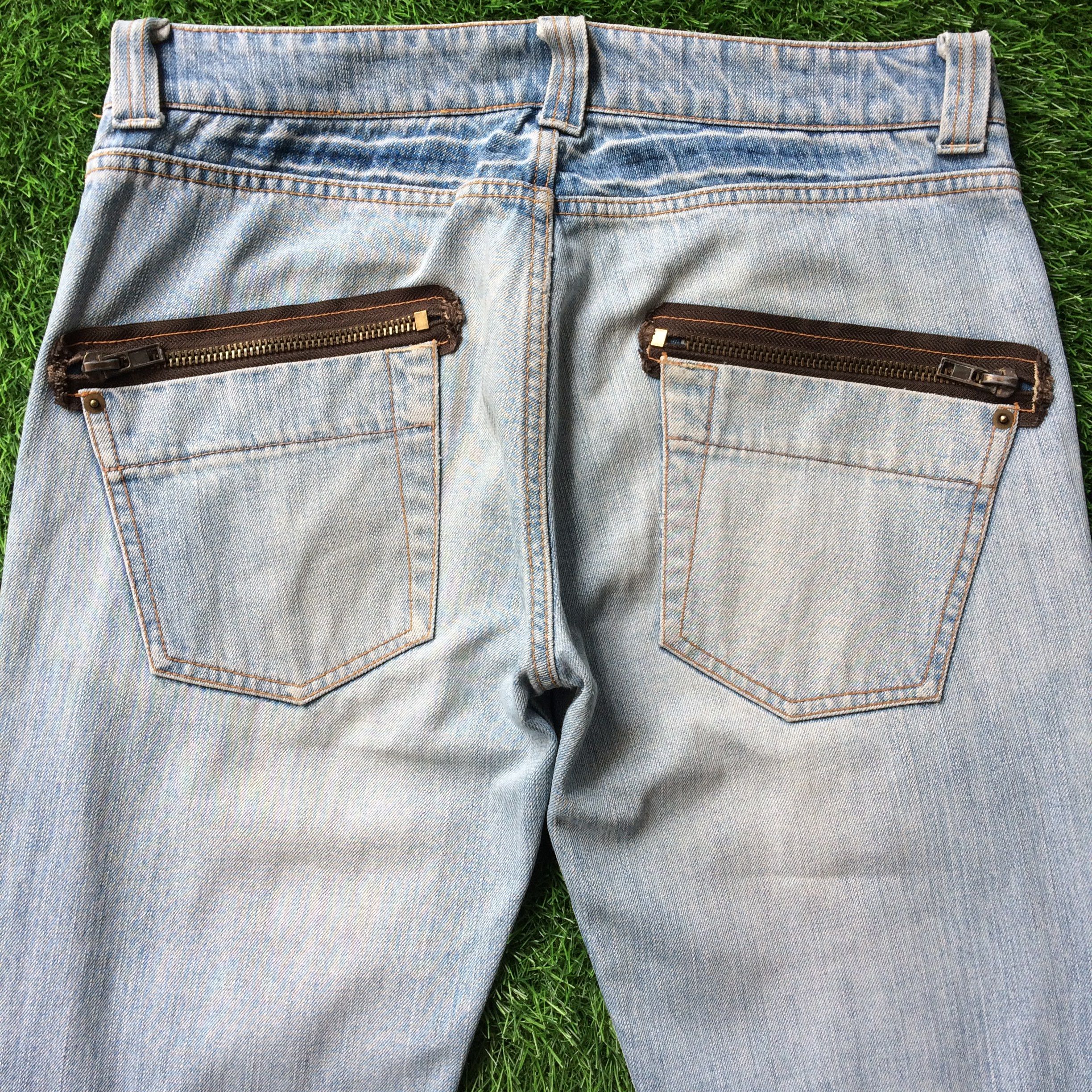 Japanese Brand × Jean Distressed Japanese Faded Denim Jeans D-701 Size US 32 / EU 48 - 4 Thumbnail
