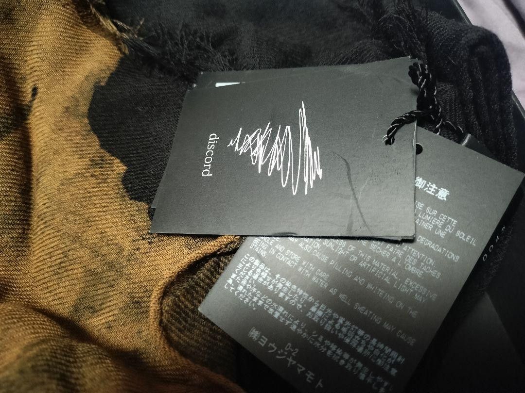 Yohji Yamamoto discod Yohji Yamamoto discharge printing stole Size ONE SIZE - 2 Thumbnail