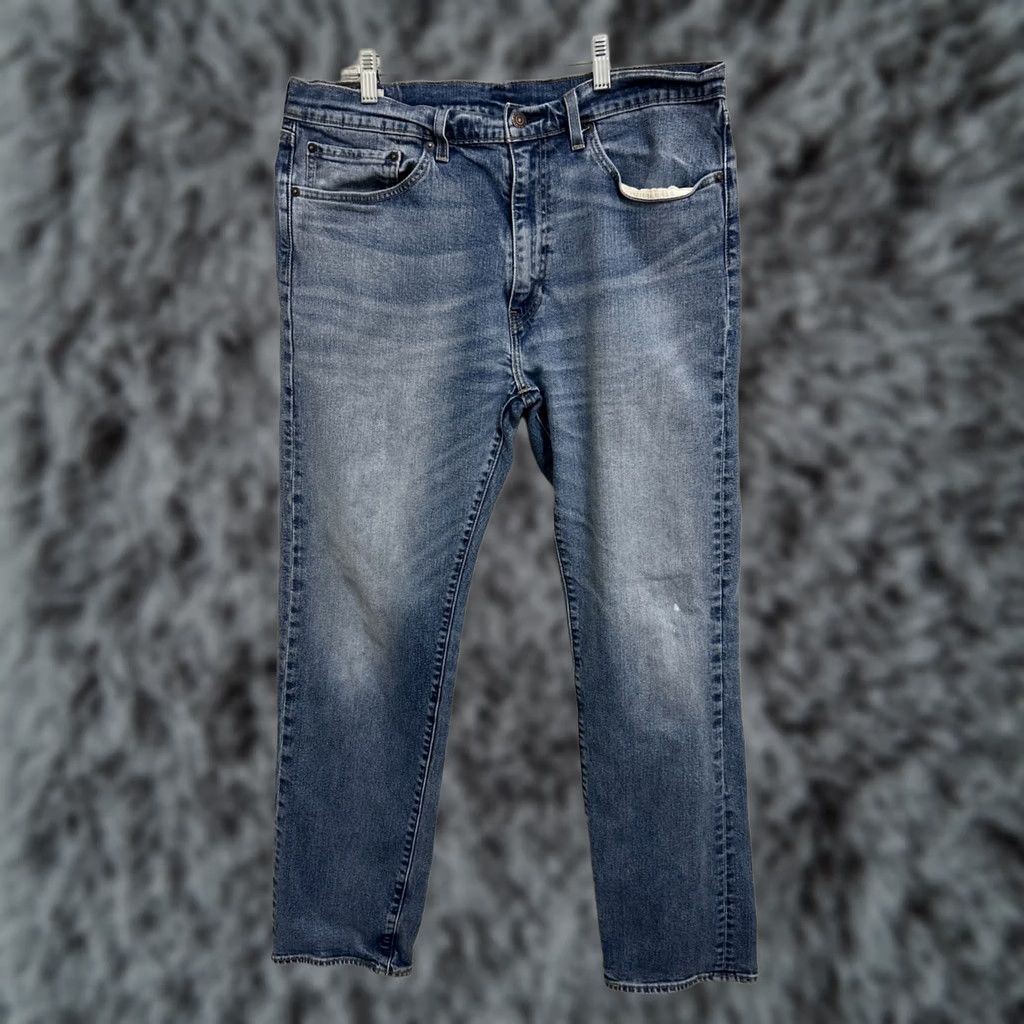 Levi's Levi's 505 Jeans Light Wash 36x32 Denim Straight 5-Pocket Cotton Elastodiene Men Regular Size 36 Blue Size US 36 / EU 52 - 1 Thumbnail