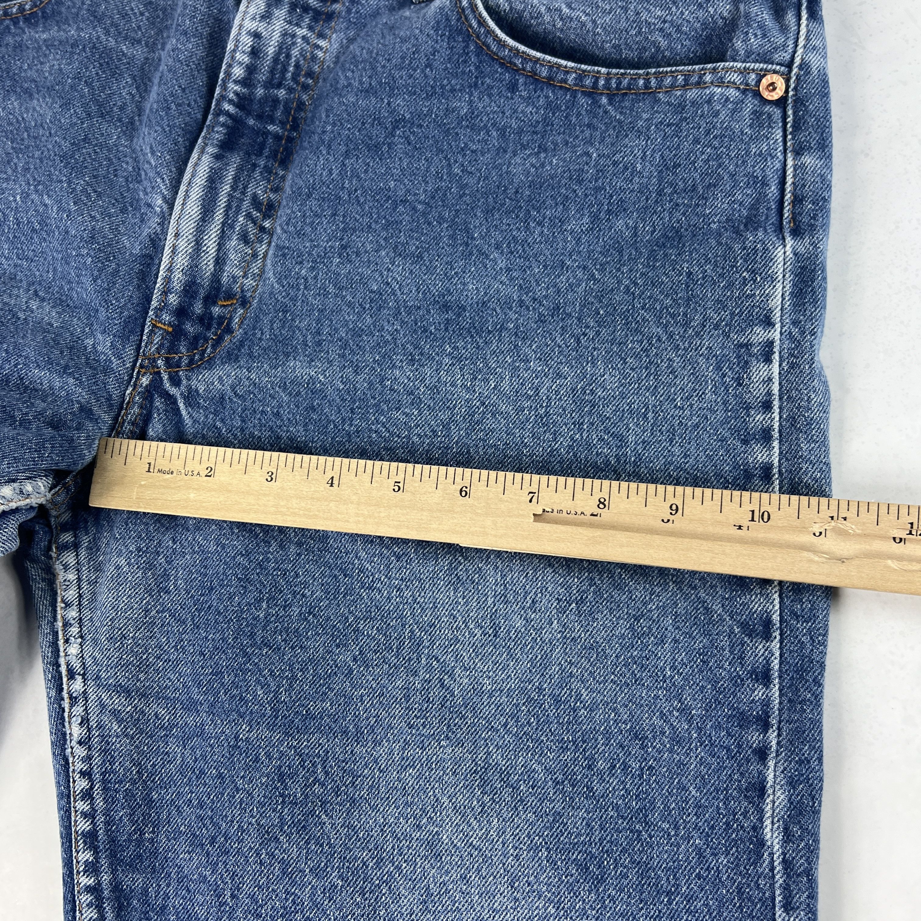 Levi's × Vintage VTG 90s Levi's Jeans 505 Straight Blue Faded Cotton Denim Size US 36 / EU 52 - 21 Thumbnail