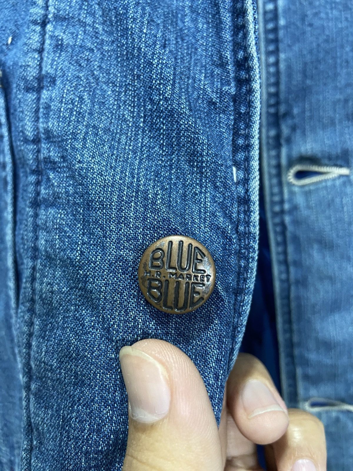 Blue Blue Japan Vintage Blue Blue Japan Arigato Denim Jacket Size US L / EU 52-54 / 3 - 13 Thumbnail