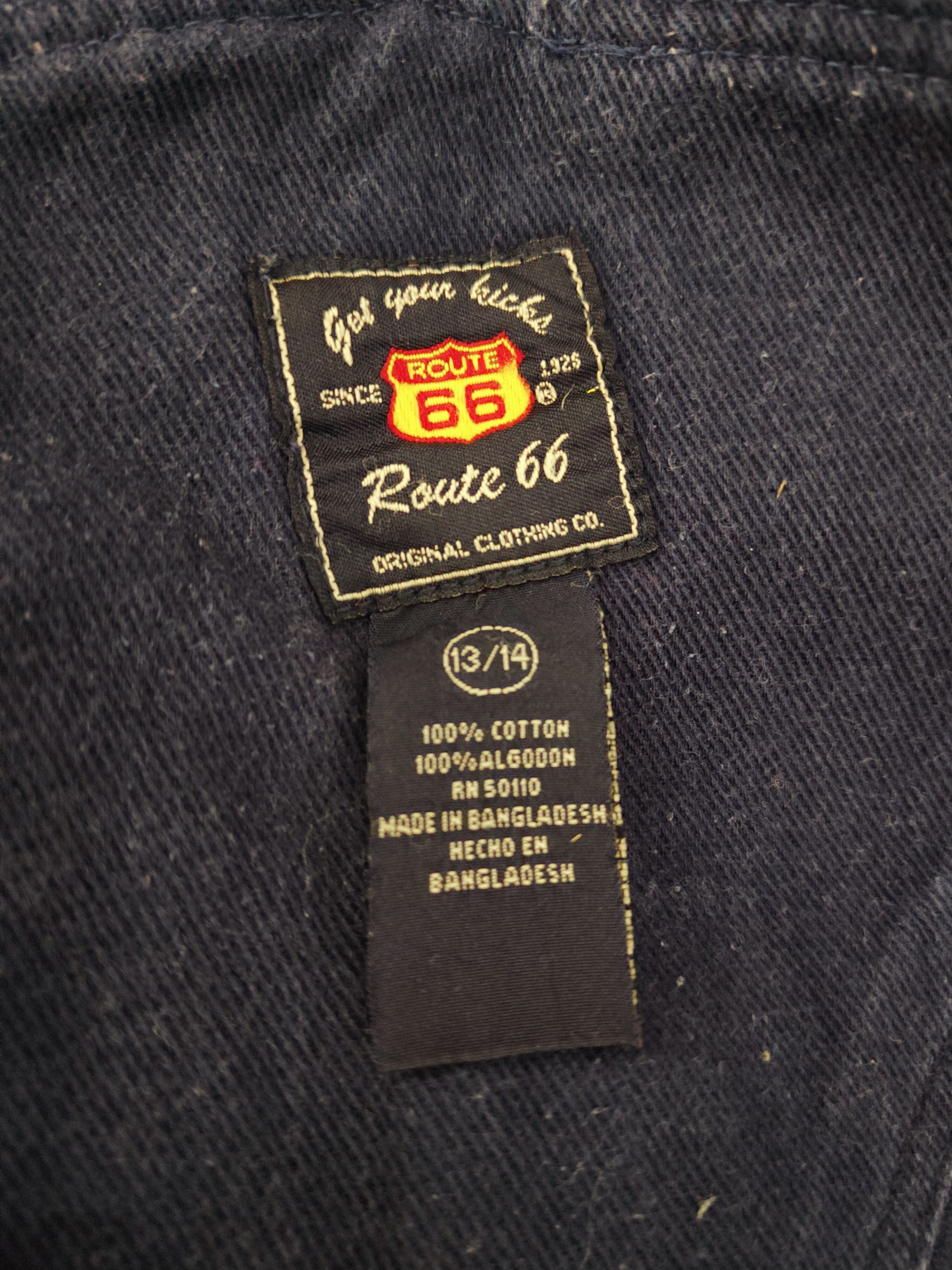 Japanese Brand × Route 66 × Vintage Route 66 Dark Blue Overalls Jumpsuits #S2733 Size 36" / US 14 / IT 50 - 20 Thumbnail