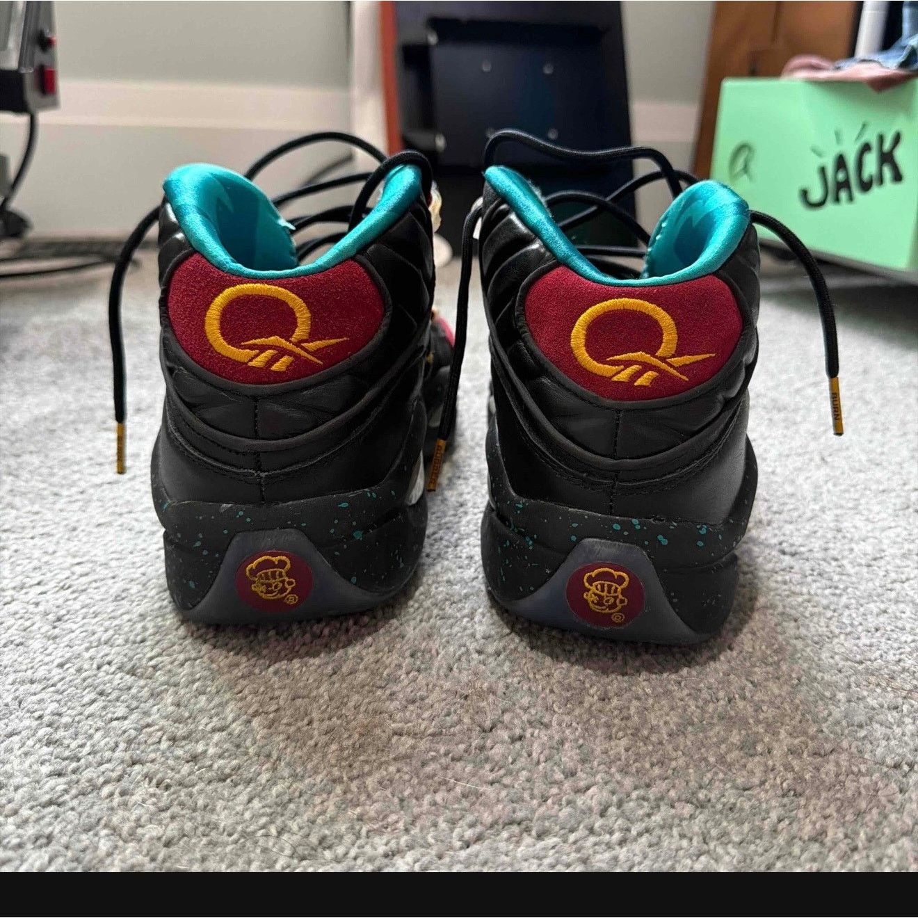 Reebok Reebok Question Burn Rubber J95560 Size 10.5 Size US 10.5 / EU 43-44 - 3 Thumbnail