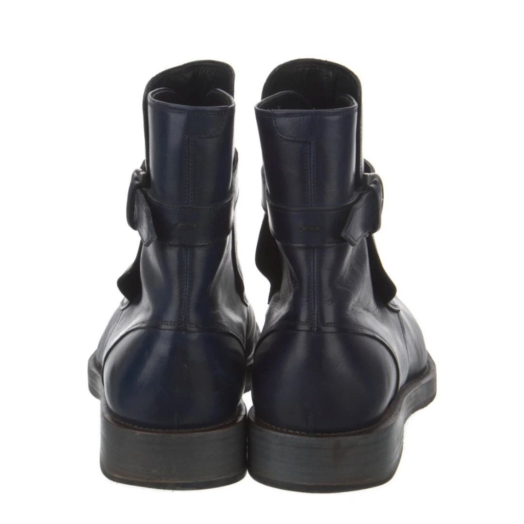 Salvatore Ferragamo Salvatore Ferragamo Blue Ankle Boots Size US 10.5 / EU 43-44 - 3 Thumbnail