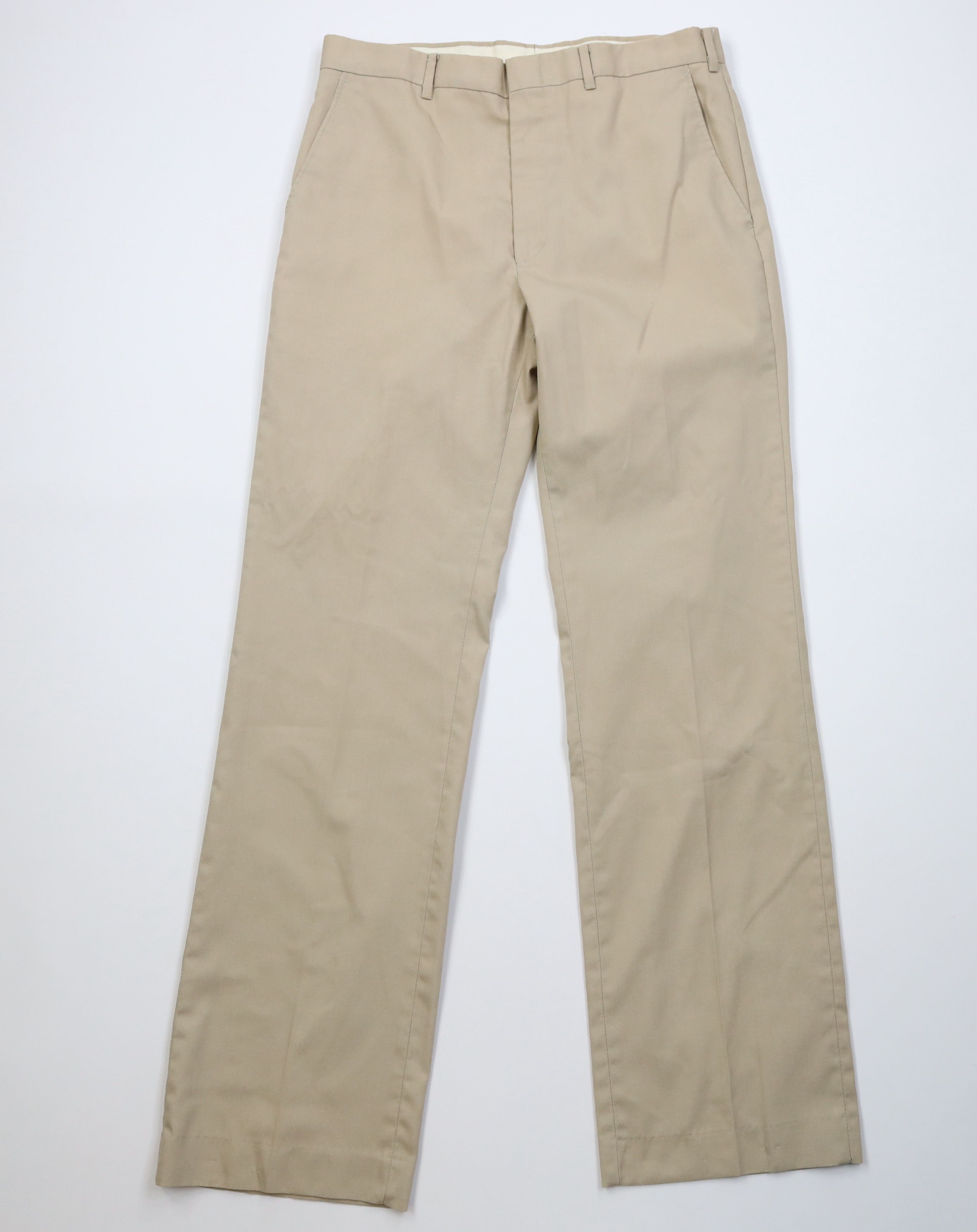 Vintage Vintage 70s Streetwear Knit Flared Wide Leg Chino Pants USA Size US 32 / EU 48 - 1 Thumbnail