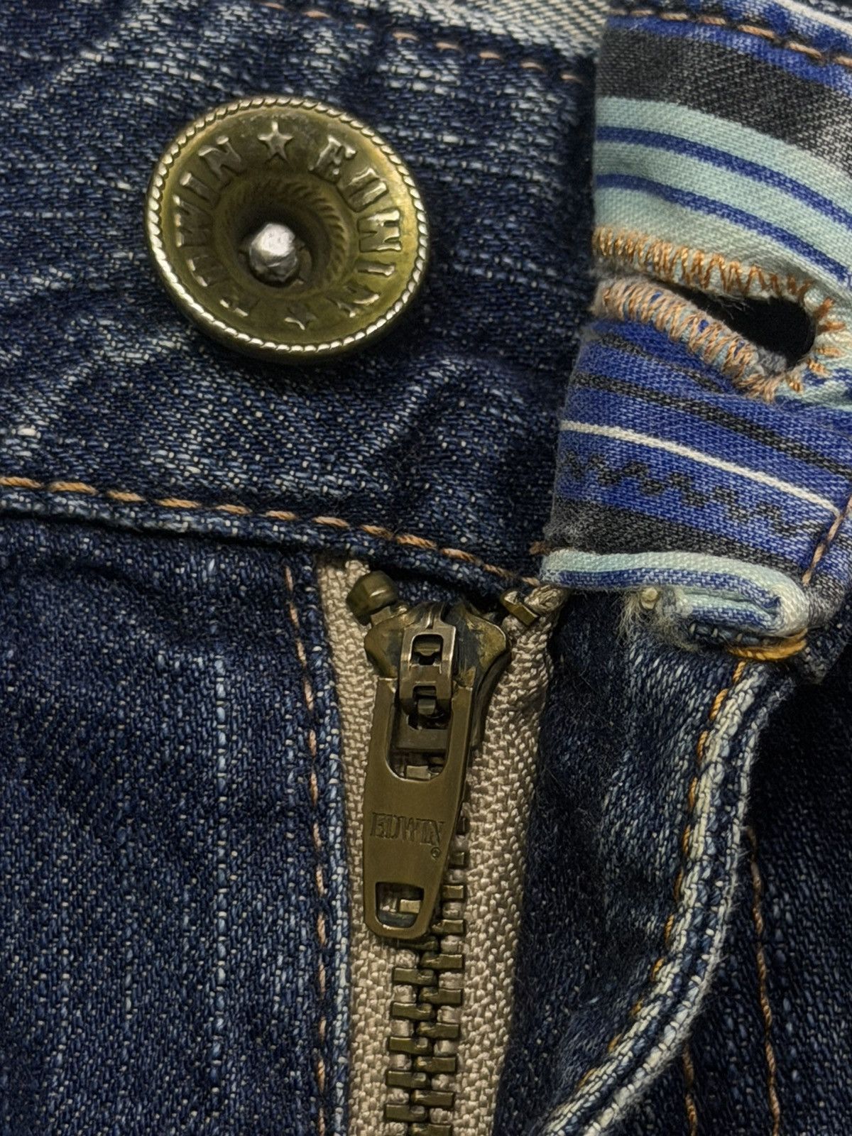 Edwin Vintage Edwin 463XVS Exclusive Vintage Japan Denim Jeans W34 Size US 34 / EU 50 - 10 Thumbnail
