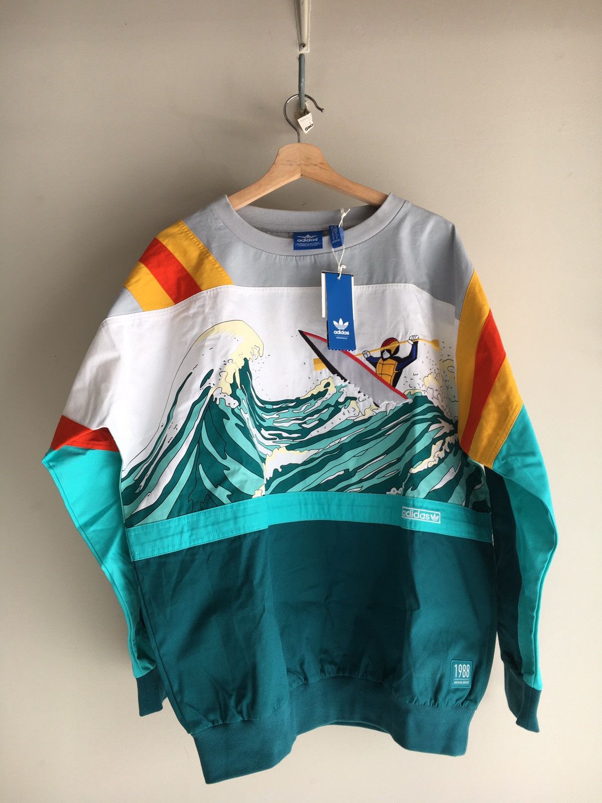 Adidas Adidas 1988 Archive Canoe Island Crewneck Grailed