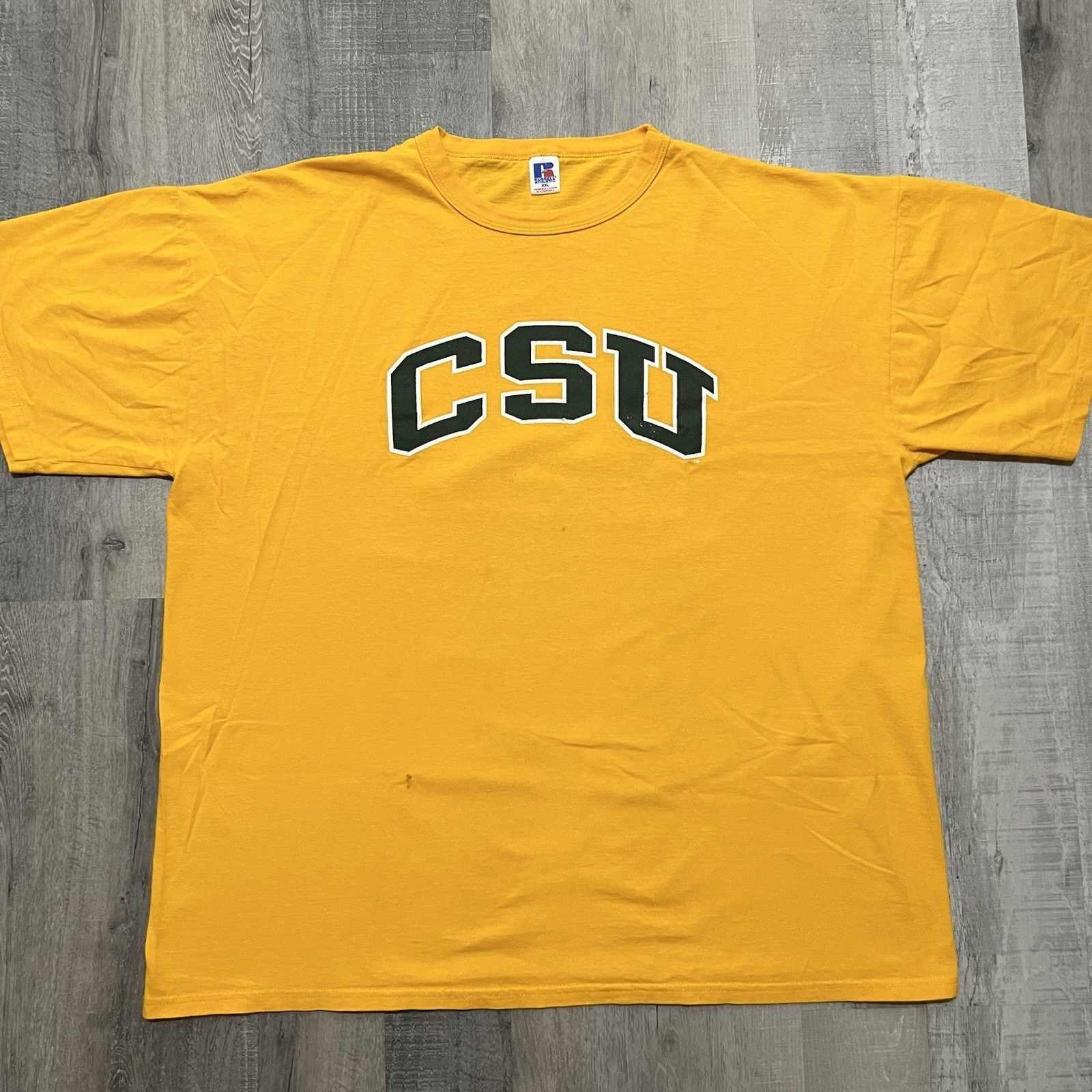 Russell Athletic VTG Colorado State University Rams Russell College T Shirt Size US XXL / EU 58 / 5 - 1 Thumbnail