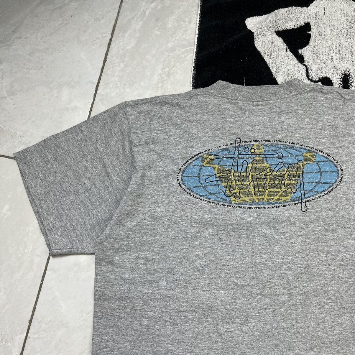 Stussy Vintage Stussy T-shirt Size US L / EU 52-54 / 3 - 3 Thumbnail