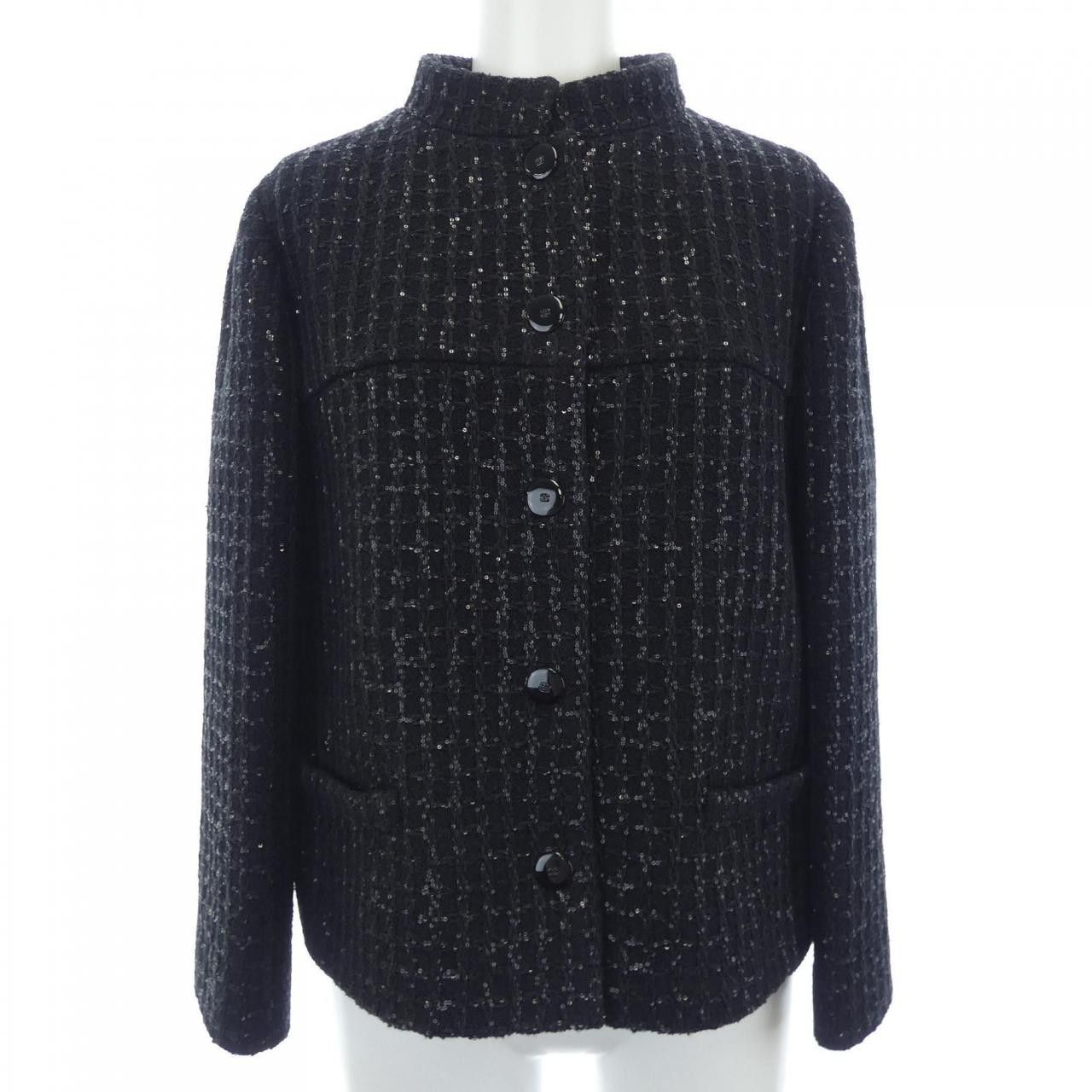 Chanel Chanel Chanel LOOK49 Jacket Textile Outerwear P78865V70888 DUTY FREE for USA Size ONE SIZE - 1 Thumbnail