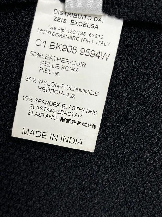 Dirk Bikkembergs AW2010 Bikkembergs Hybrid Black Leather Jacket Size US L / EU 52-54 / 3 - 14 Thumbnail