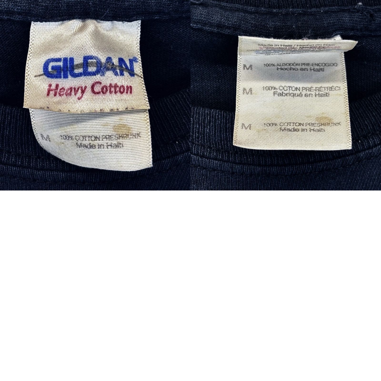 Gildan VINTAGE Nirvana T Shirt Gildan Dark Navy Smiley 1992 Grunge Size M Mens Size US M / EU 48-50 / 2 - 9 Thumbnail