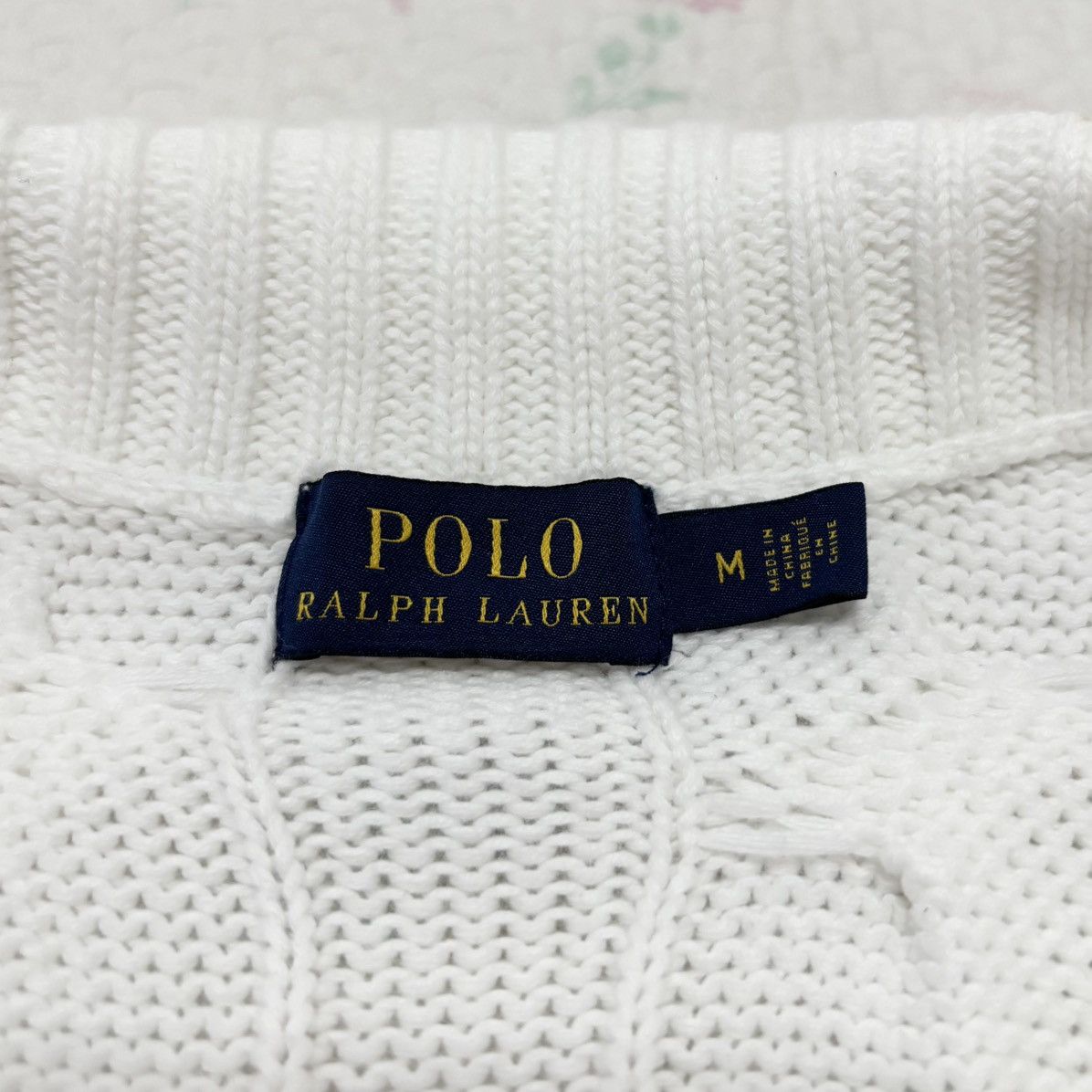 Polo Ralph Lauren Polo Ralph Lauren Big Cable Knit Zip Up Sweater Size M / US 6-8 / IT 42-44 - 6 Thumbnail