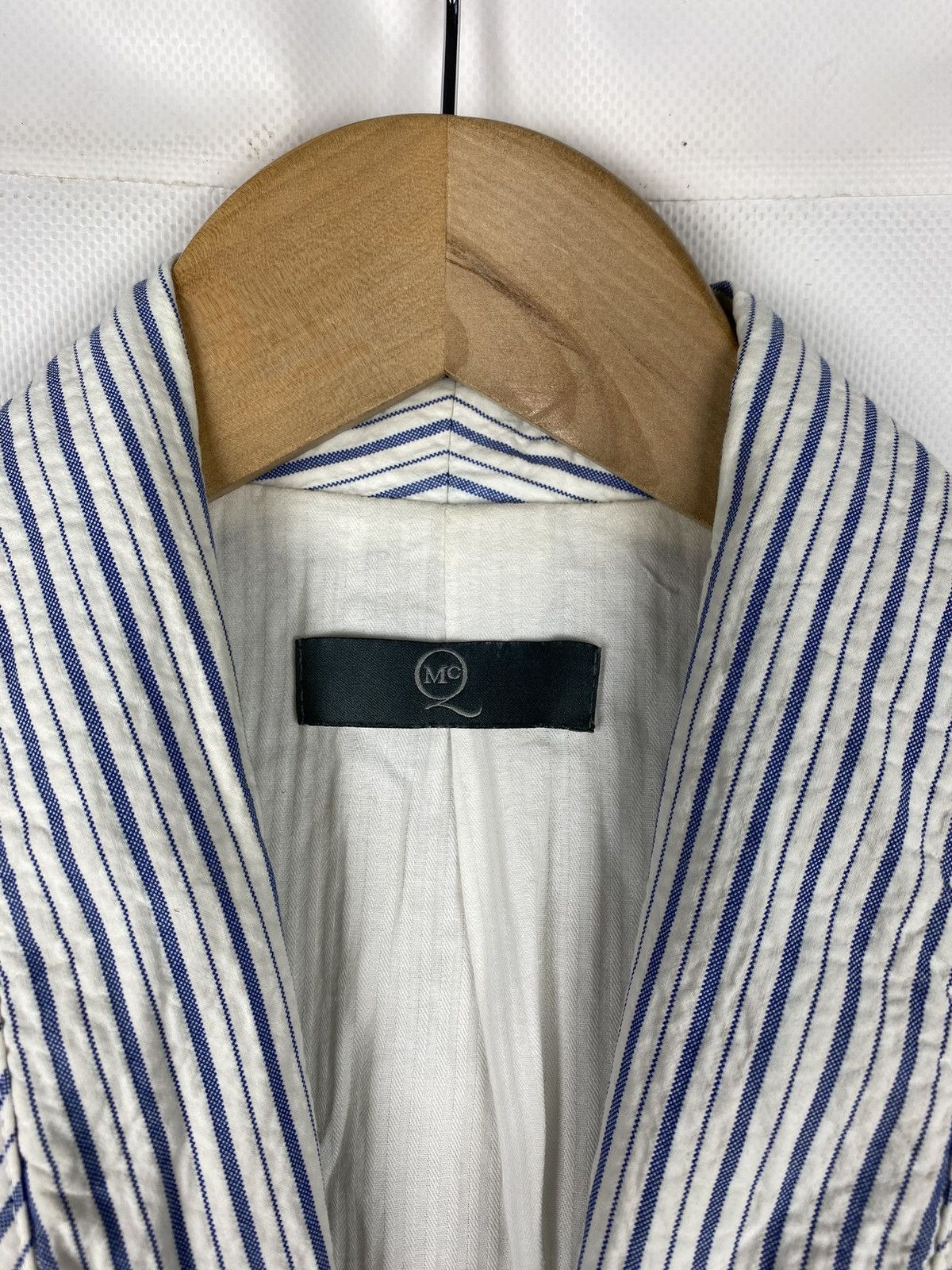 Alexander McQueen × MCQ Mcq Alexander McQueen ladies striped blazer jacket size 44 Size M / US 6-8 / IT 42-44 - 10 Thumbnail