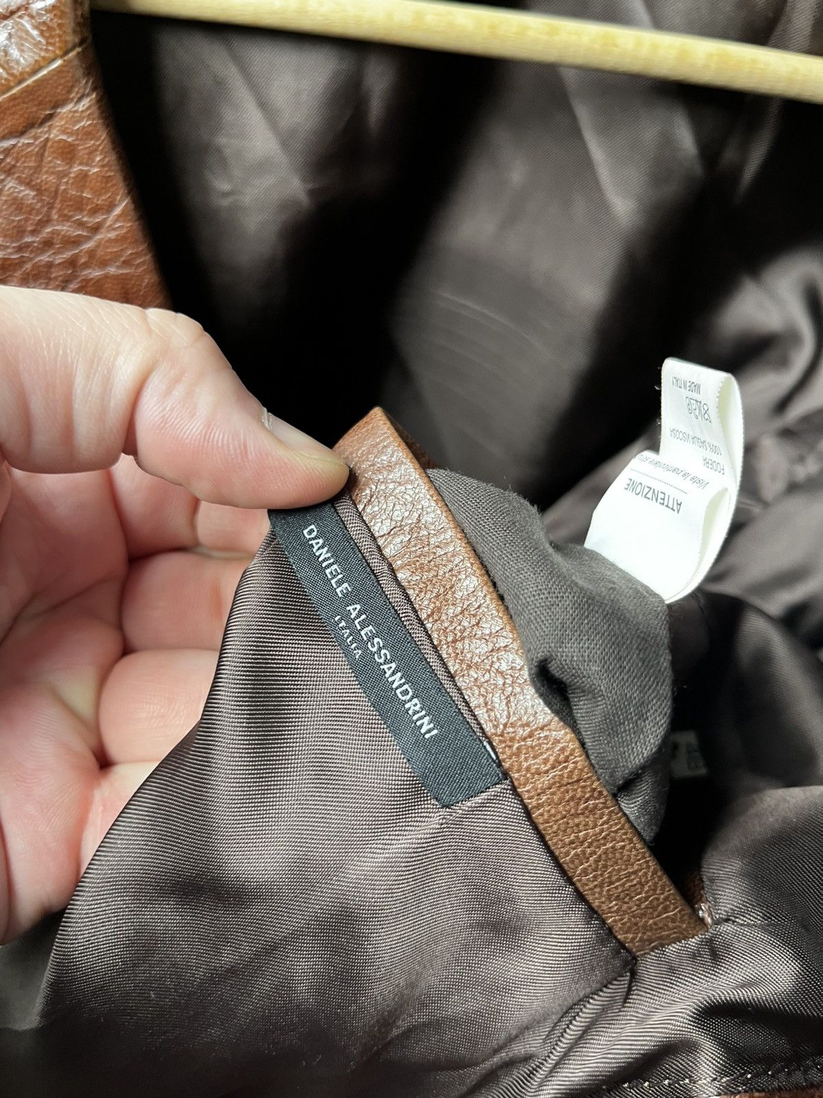 Daniele Alessandrini Daniele Alessandrini brown blazer jacket Size US M / EU 48-50 / 2 - 22 Thumbnail