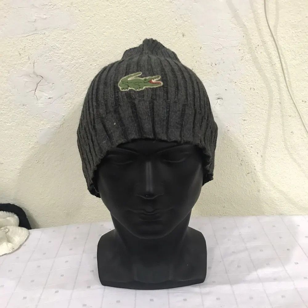 Lacoste Lacoste Small Logo Beanie Hat Size ONE SIZE - 2 Thumbnail